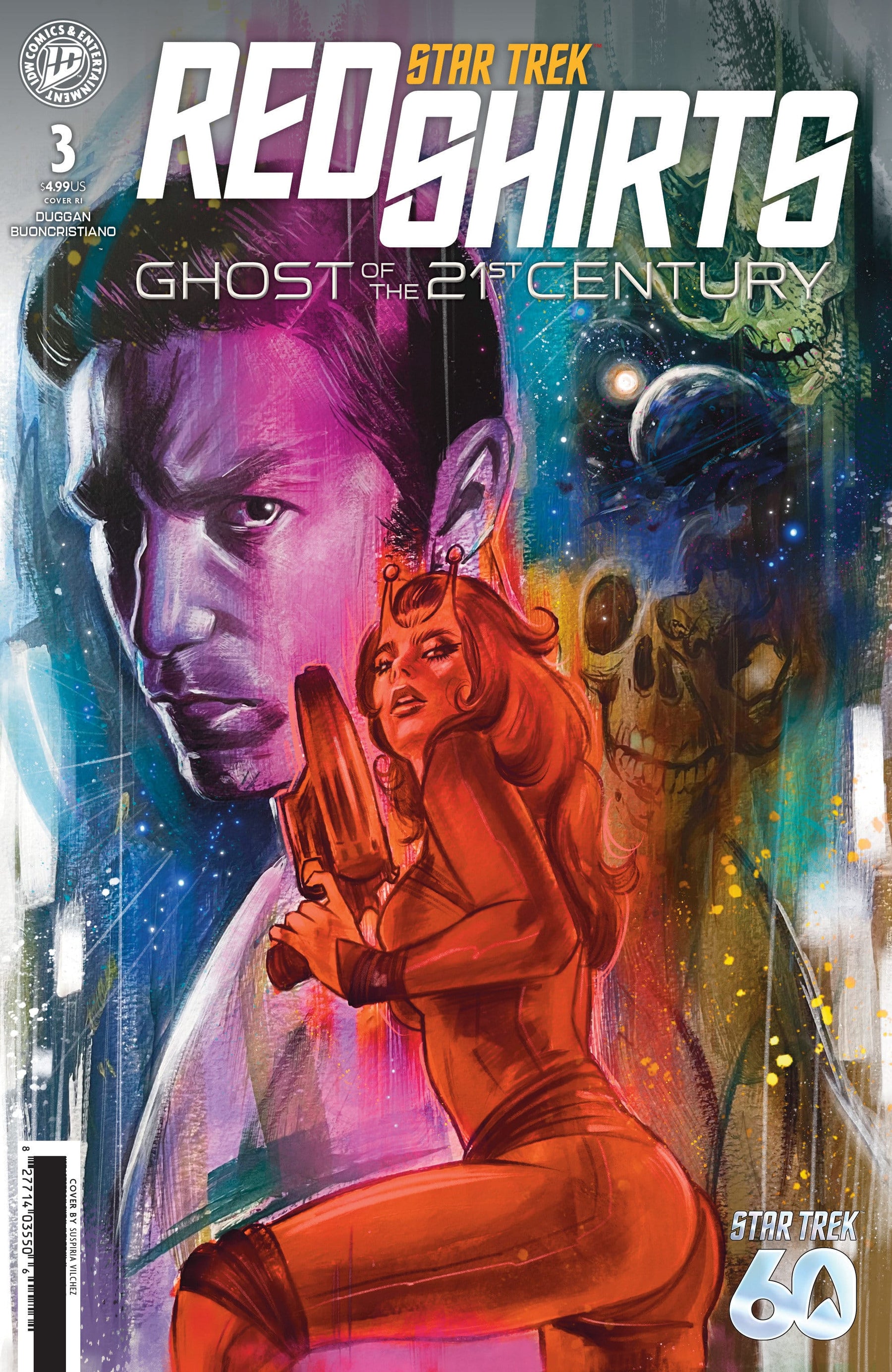 Star Trek: Red Shirts--Ghost of the 21st Century #3 1:10 INCV Variant RI (Vilchez) (Release Date: 10/14/2026)