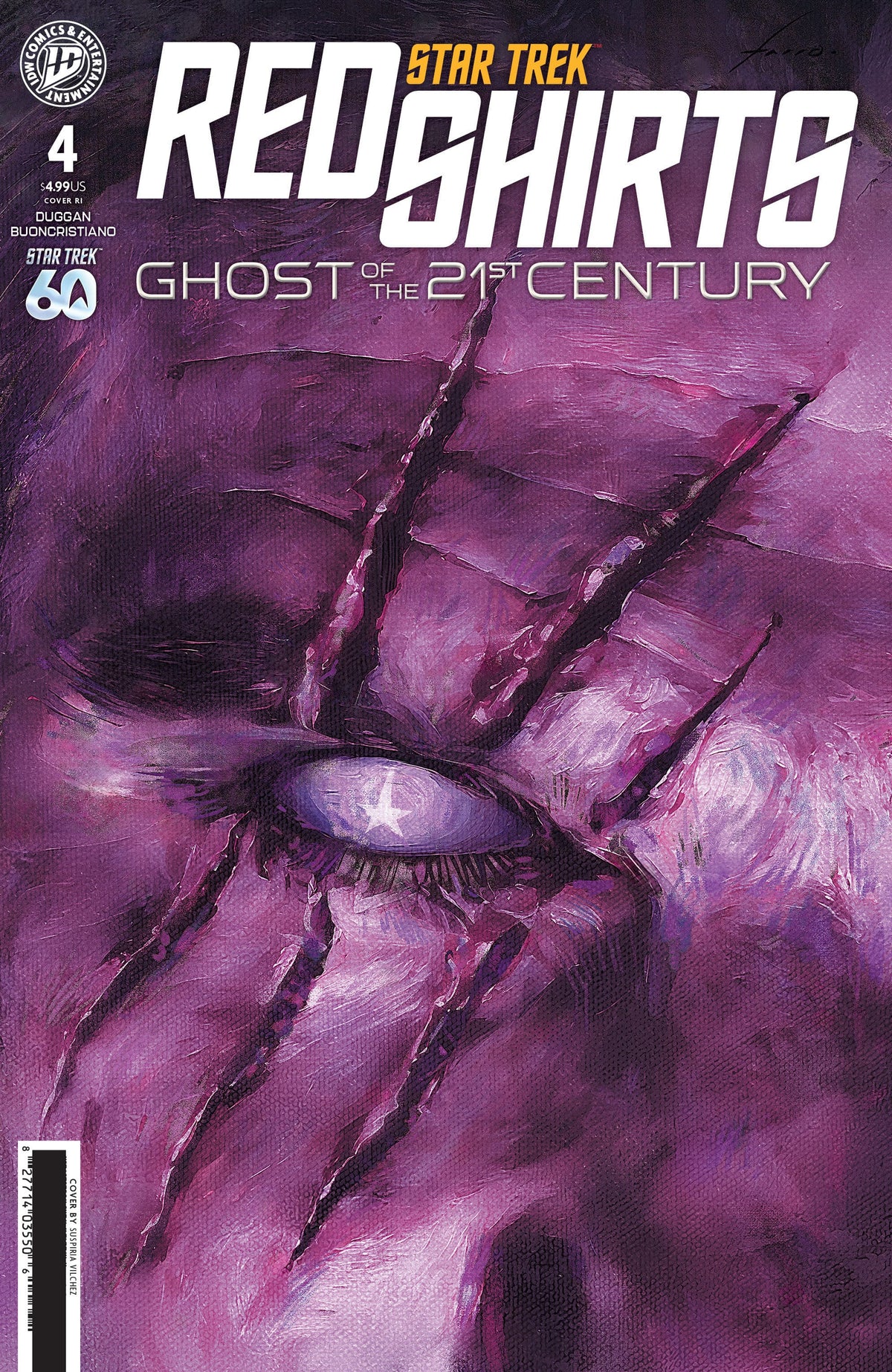 IDW Publishing Comic Books > Incentives Star Trek: Red Shirts--Ghost of the 21st Century #4 1:10 INCV Variant RI (Farro) (Release Date: 11/11/2026) 82771403550600431 PRH-82771403550600431