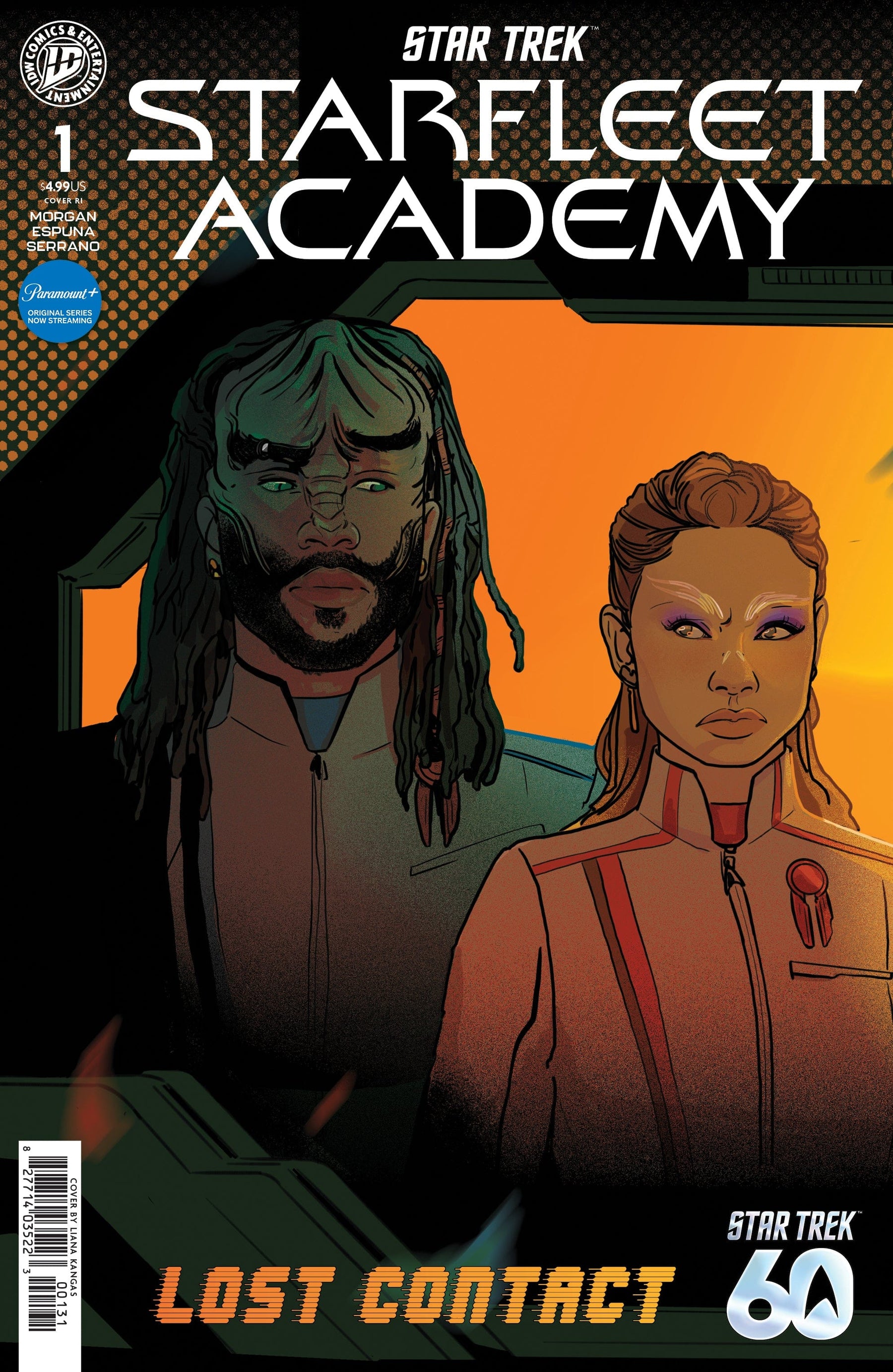 Star Trek: Starfleet Academy--Lost Contact #1 1:25 Variant RI (Kangas)