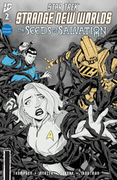 IDW Publishing Comic Books > Incentives Star Trek: Strange New Worlds--The Seeds of Salvation #2 1:10 INCV Variant (Mercer B&W) 82771403454700241 PRH-82771403454700241