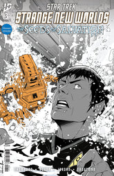 IDW Publishing Comic Books > Incentives Star Trek: Strange New Worlds--The Seeds of Salvation #3 1:10 INCV Variant (Mercer B&W) 82771403454700341 PRH-82771403454700341