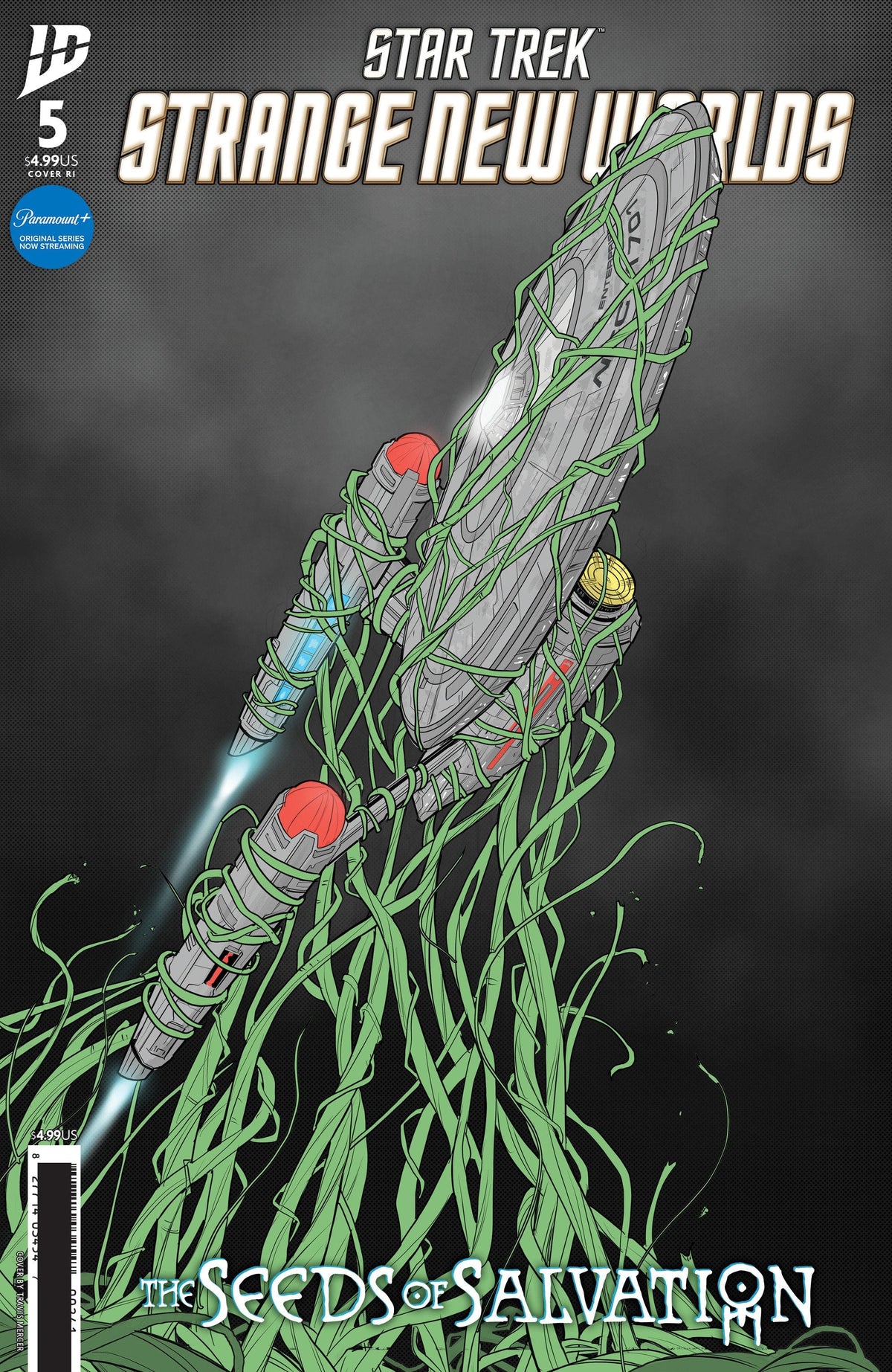 IDW Publishing Comic Books > Incentives Star Trek: Strange New Worlds--The Seeds of Salvation #5 1:10 INCV Variant RI (Mercer B&W) 82771403454700541 PRH-82771403454700541