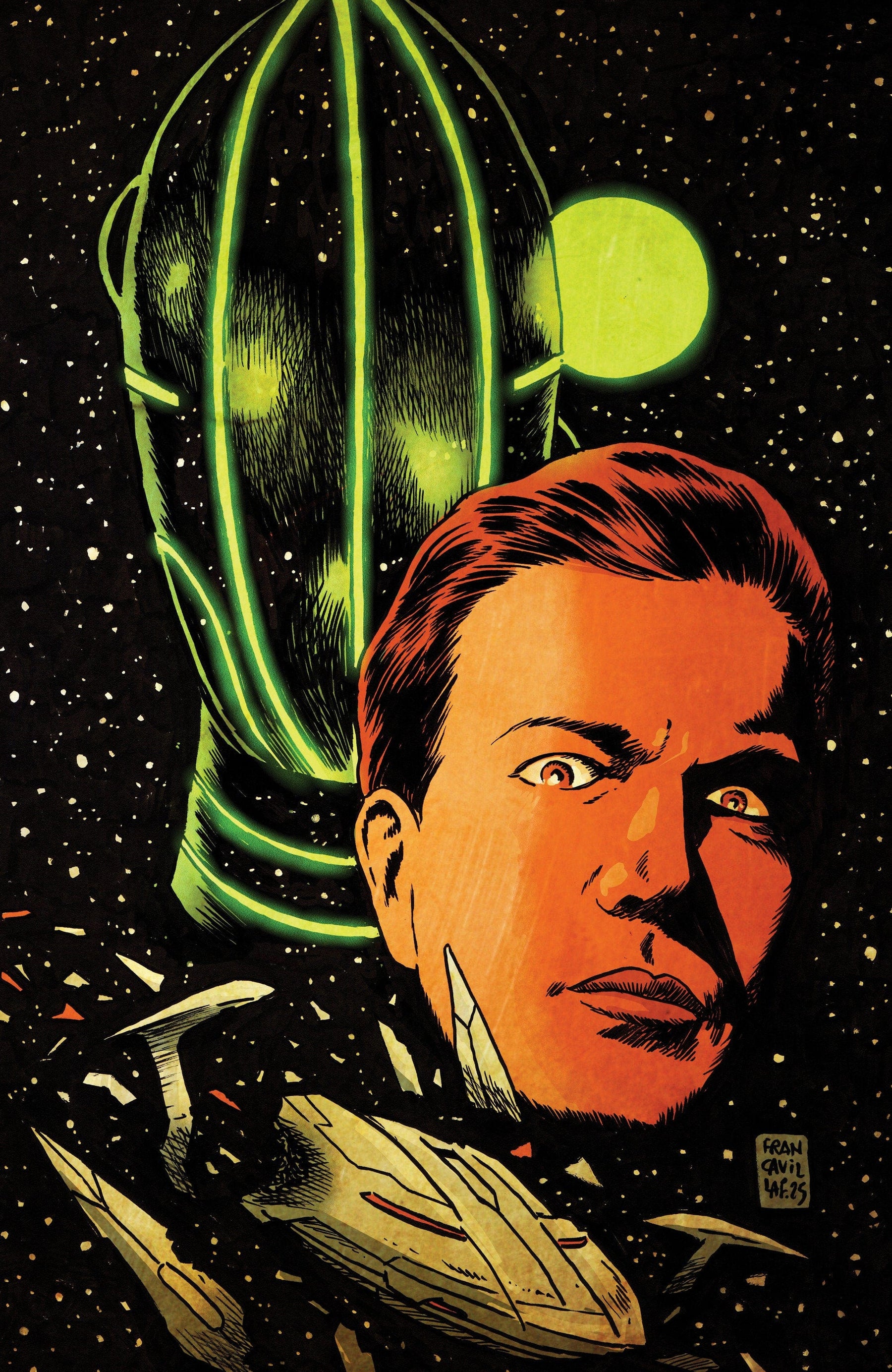Star Trek: The Last Starship #2 1:15 INCV Variant (Francavilla Full Art)