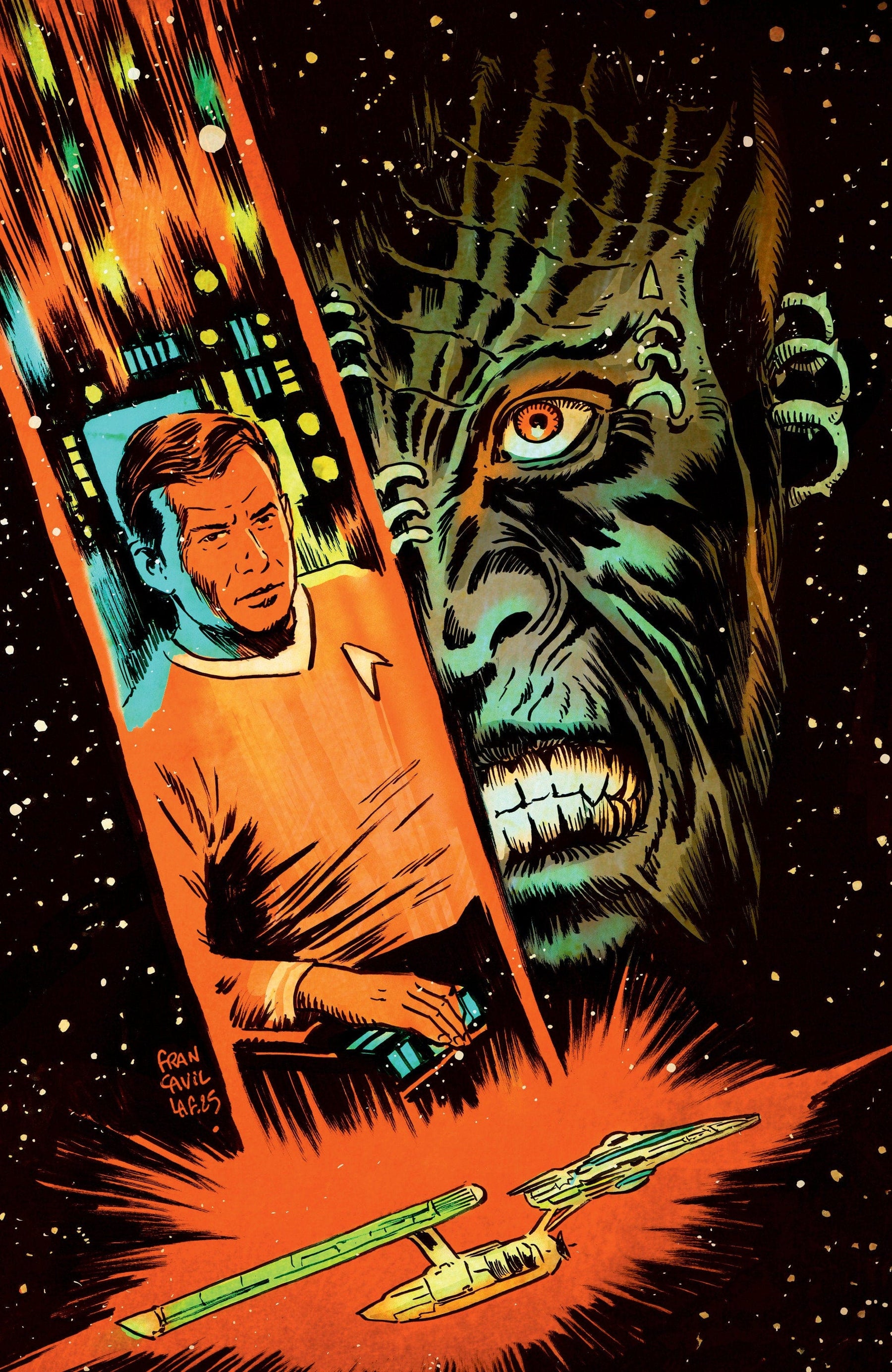 Star Trek: The Last Starship #3 1:15 INCV (FrancavillaÂ Full Art)