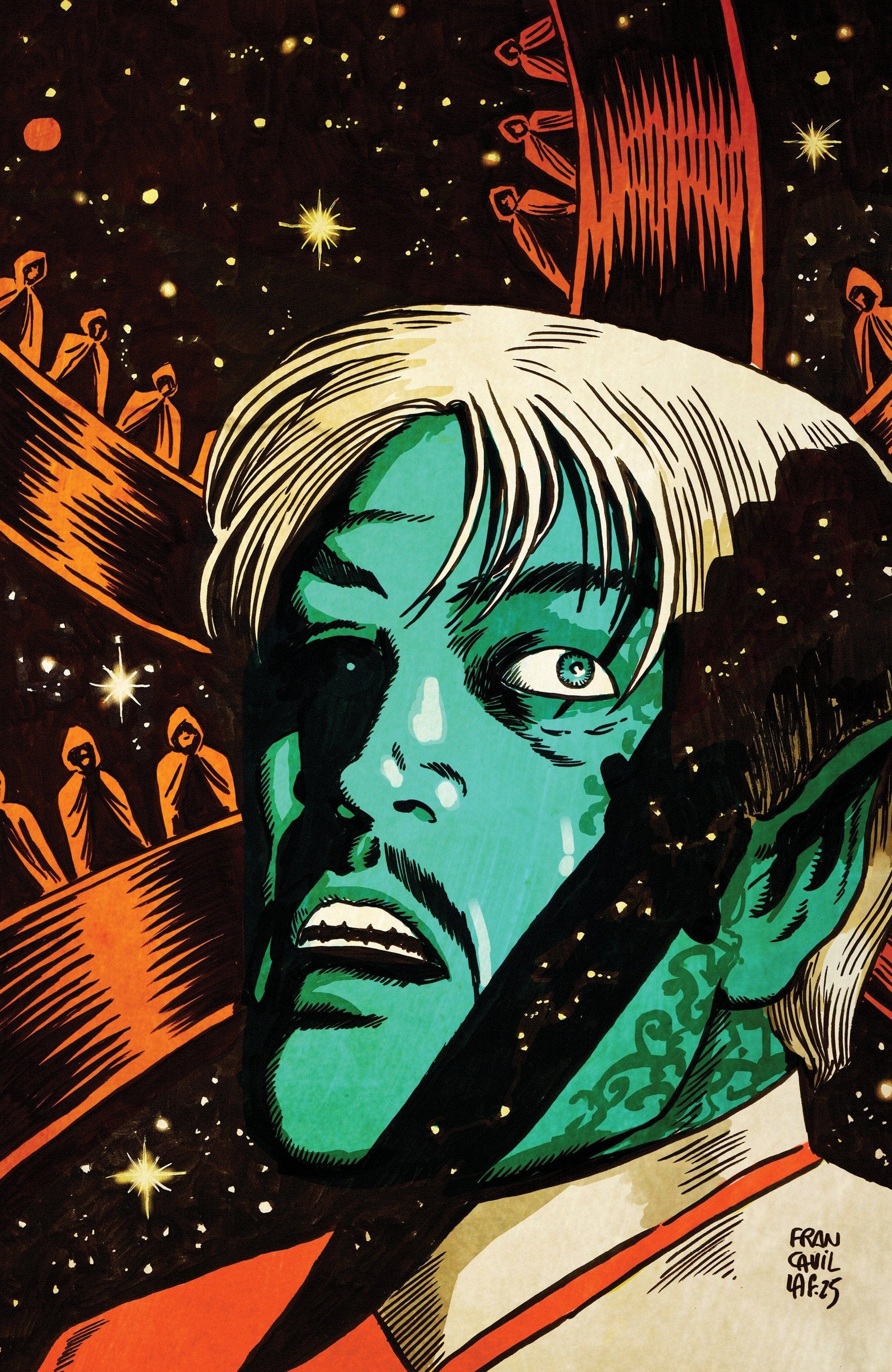 Star Trek: The Last Starship #5 1:15 INCV Variant RI (Francavilla Full Art)