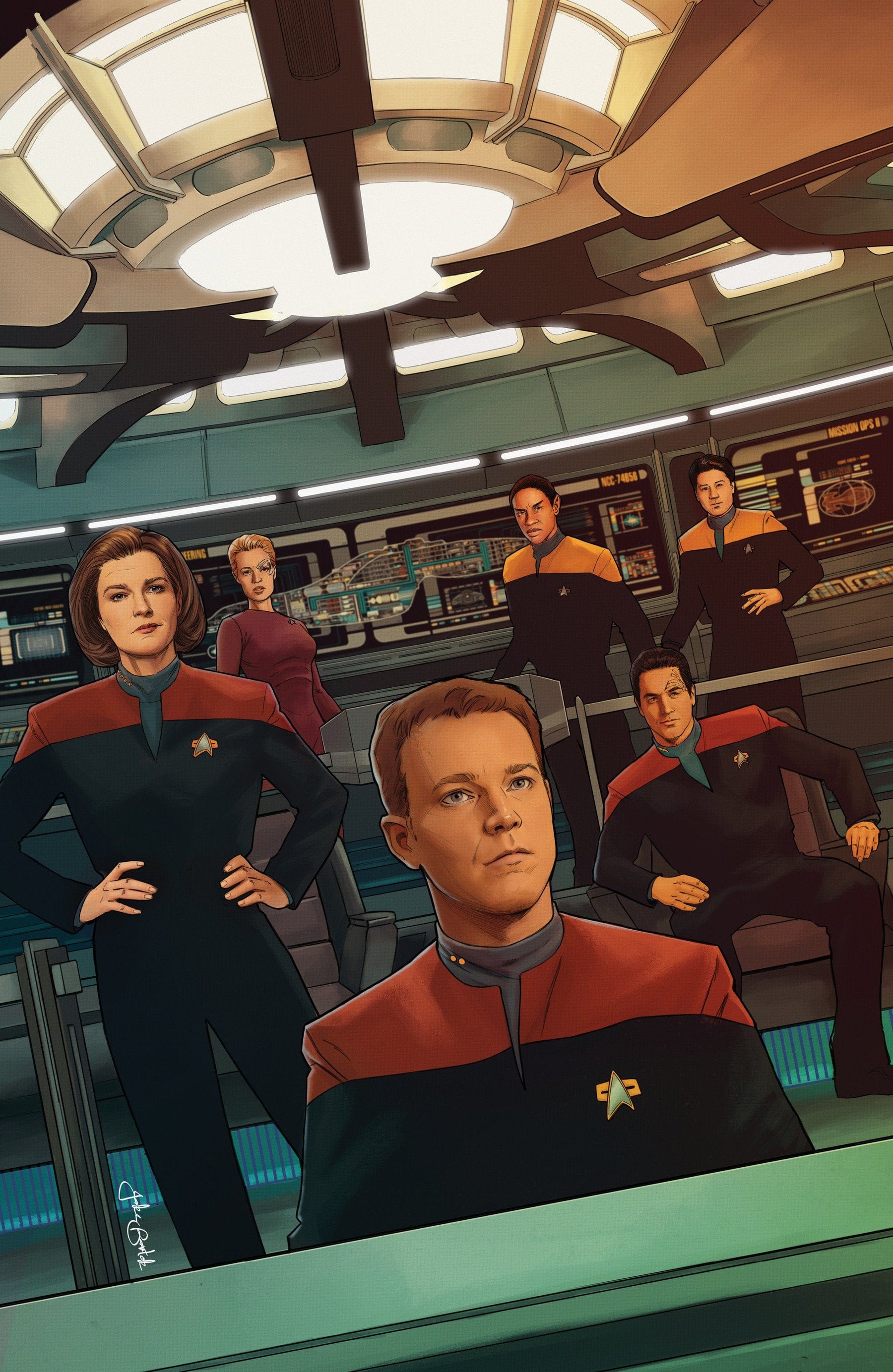 Star Trek: Voyager--Homecoming #4 1:10 INCV (Bartok Full Art)