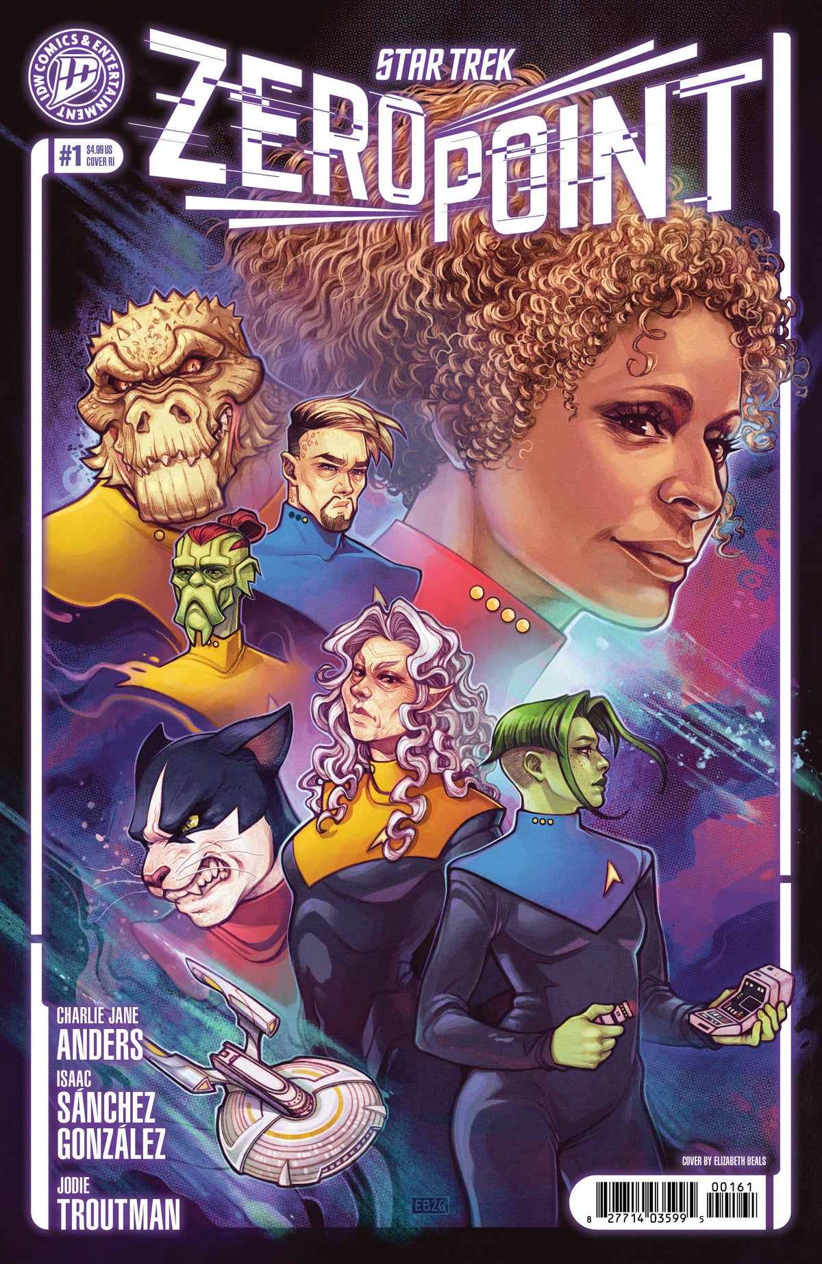 IDW Publishing Comic Books > Incentives Star Trek: Zero Point #1 1:10 INCV Variant RI (Beals) (Release Date: 10/14/2026) 82771403599500161 PRH-82771403599500161