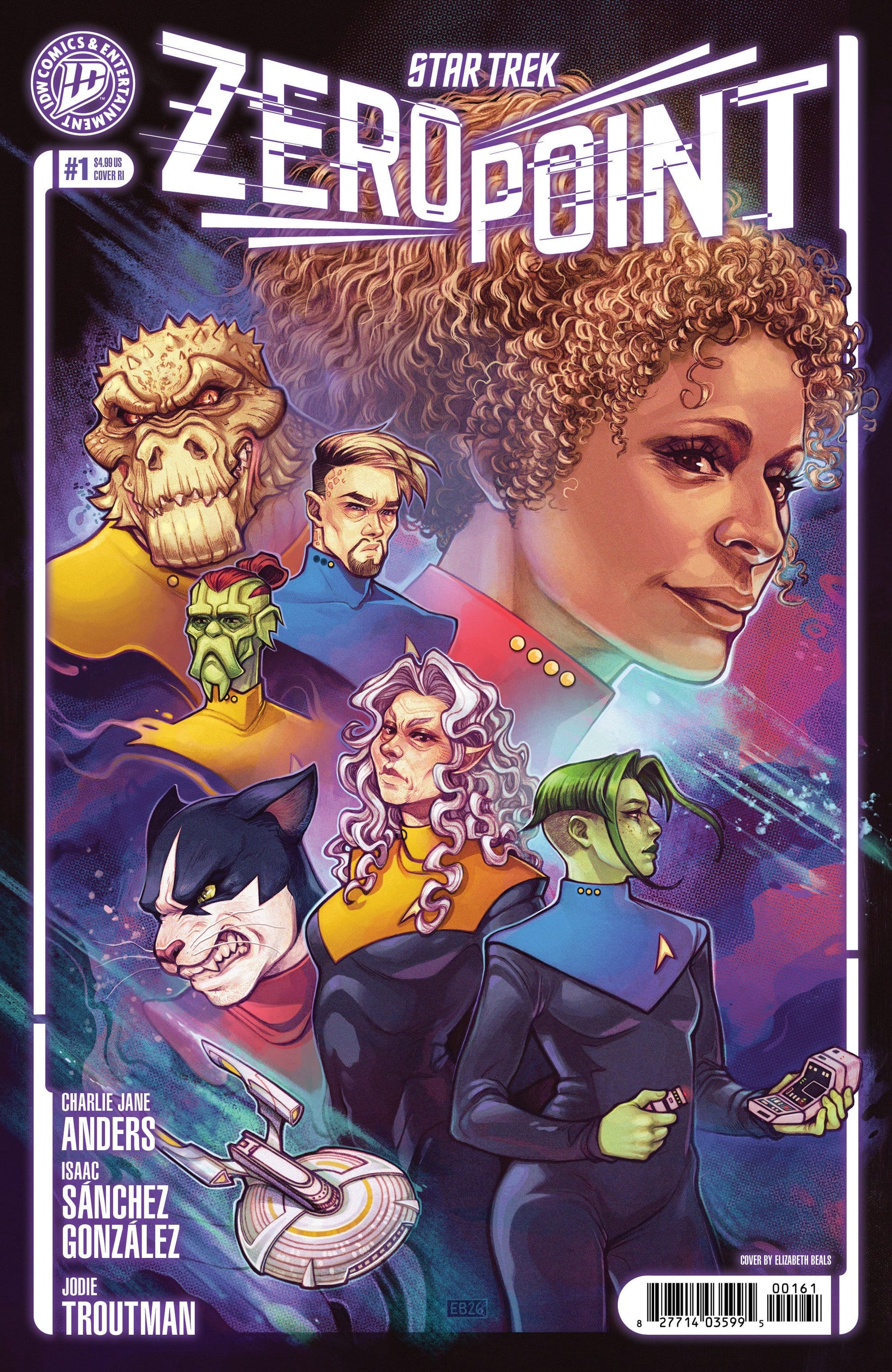 Star Trek: Zero Point #1 1:10 INCV Variant RI (Beals) (Release Date: 10/14/2026)