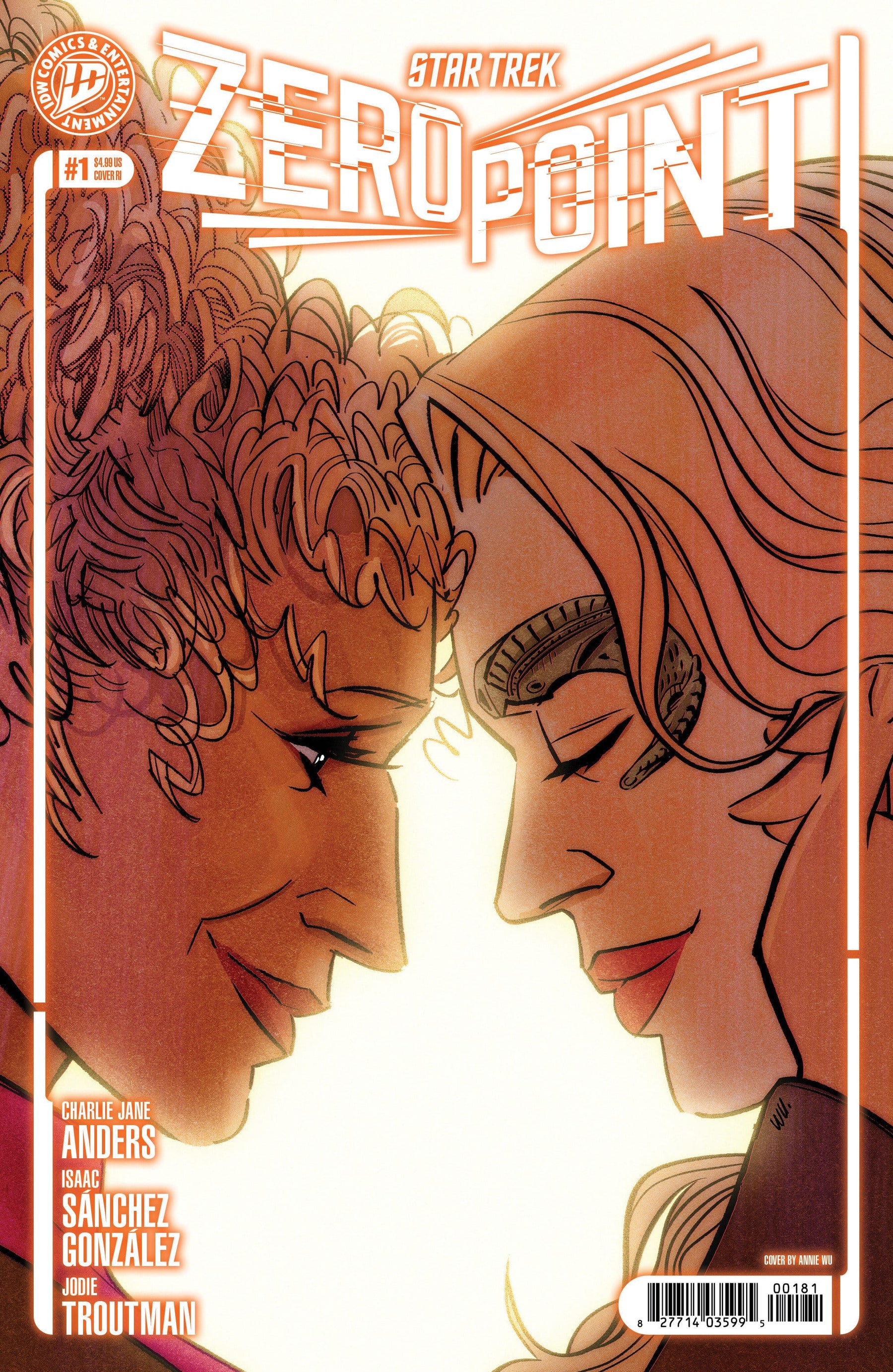 Star Trek: Zero Point #1 1:50 INCV Variant RI (Wu) (Release Date: 10/14/2026)