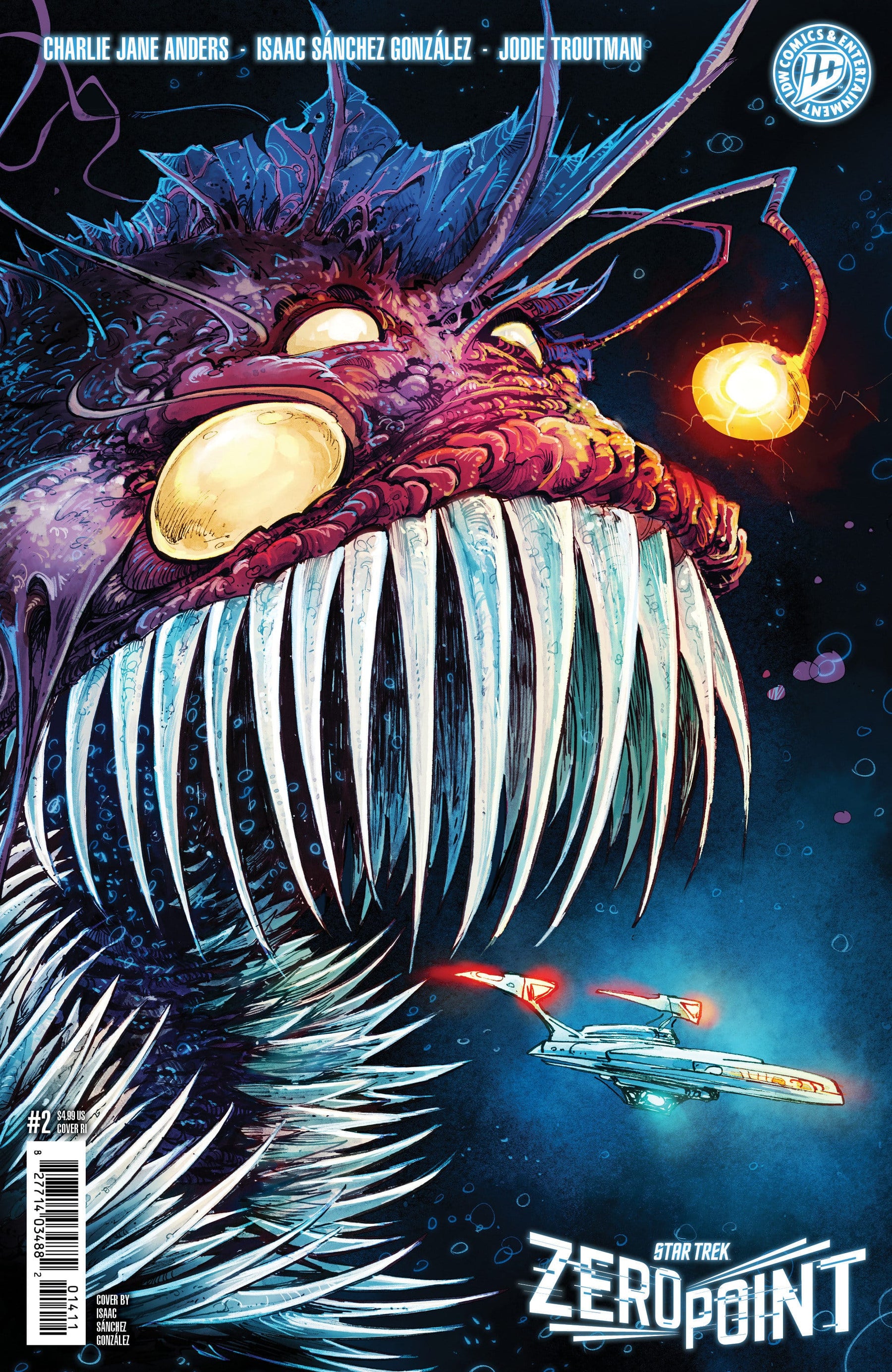Star Trek: Zero Point #2 1:15 INCV Variant RI  (GonzÃ¡lez) (Release Date: 12/02/2026)
