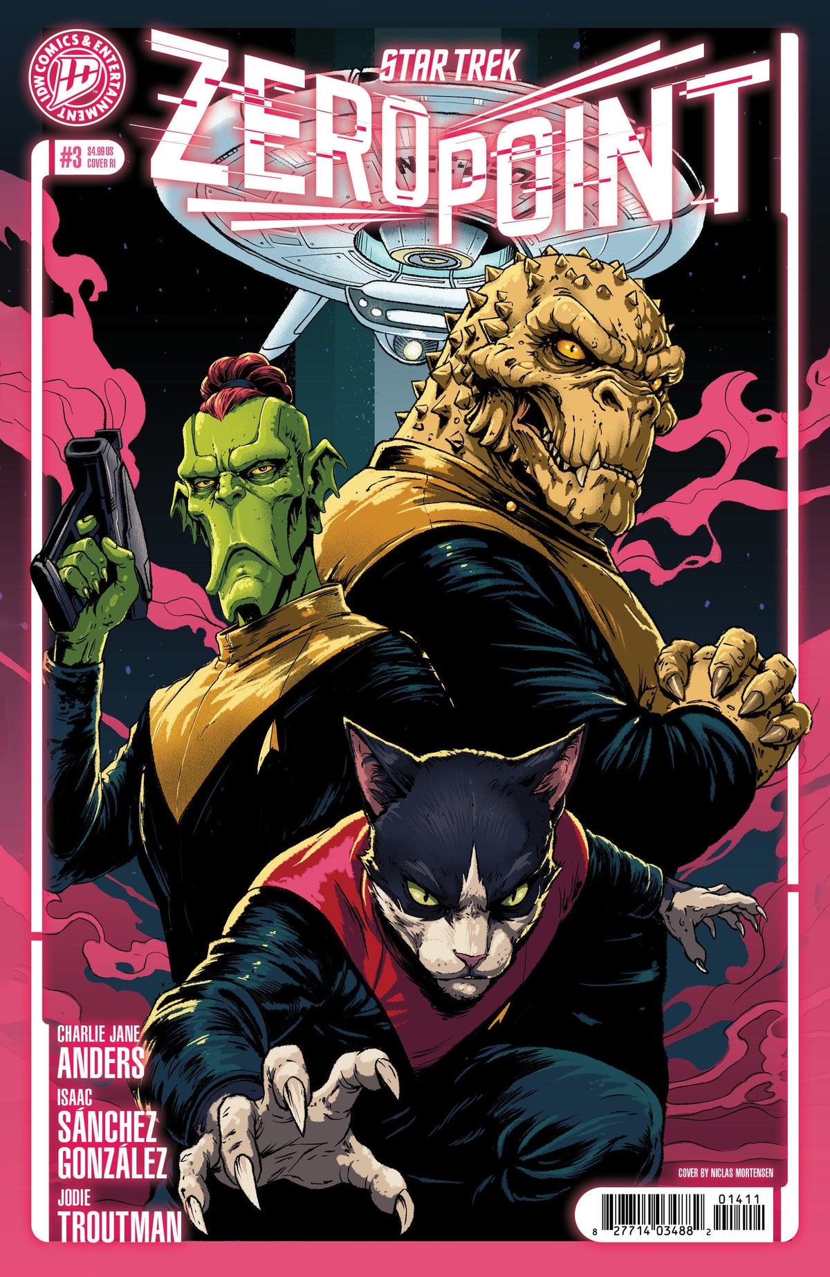 IDW Publishing Comic Books > Incentives Star Trek: Zero Point #3 1:10 INCV Variant RI (Mortensen) (Release Date: 01/06/2027) 82771403599500331 PRH-82771403599500331