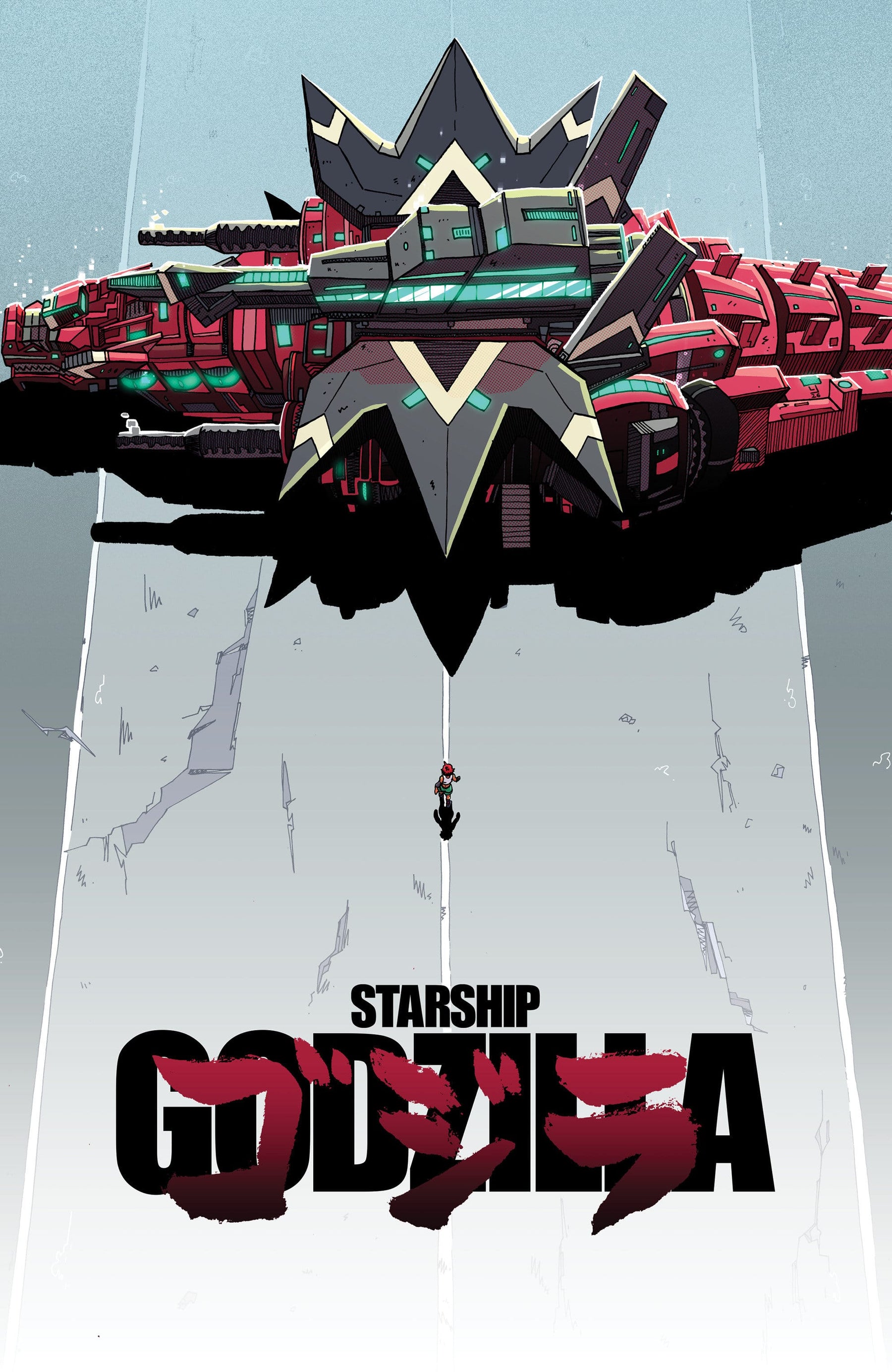 Starship Godzilla: Invasion X [Kai-Sei Era] #1 1:10 INCV Variant RI (Joyce Movie Homage Cover) (Release Date: 10/14/2026)