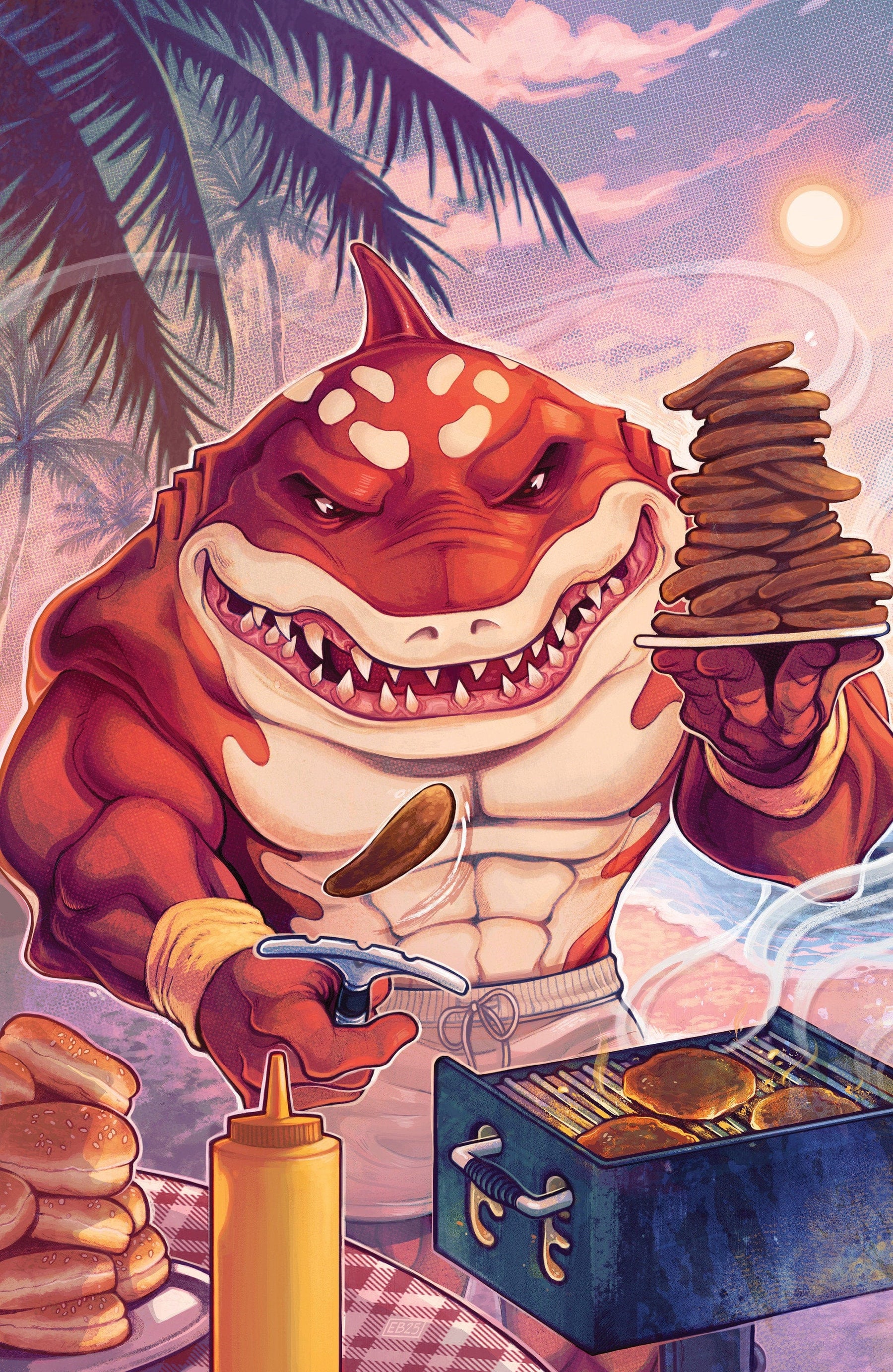 Street Sharks #4 1:10 INCV (Beals Full Art)