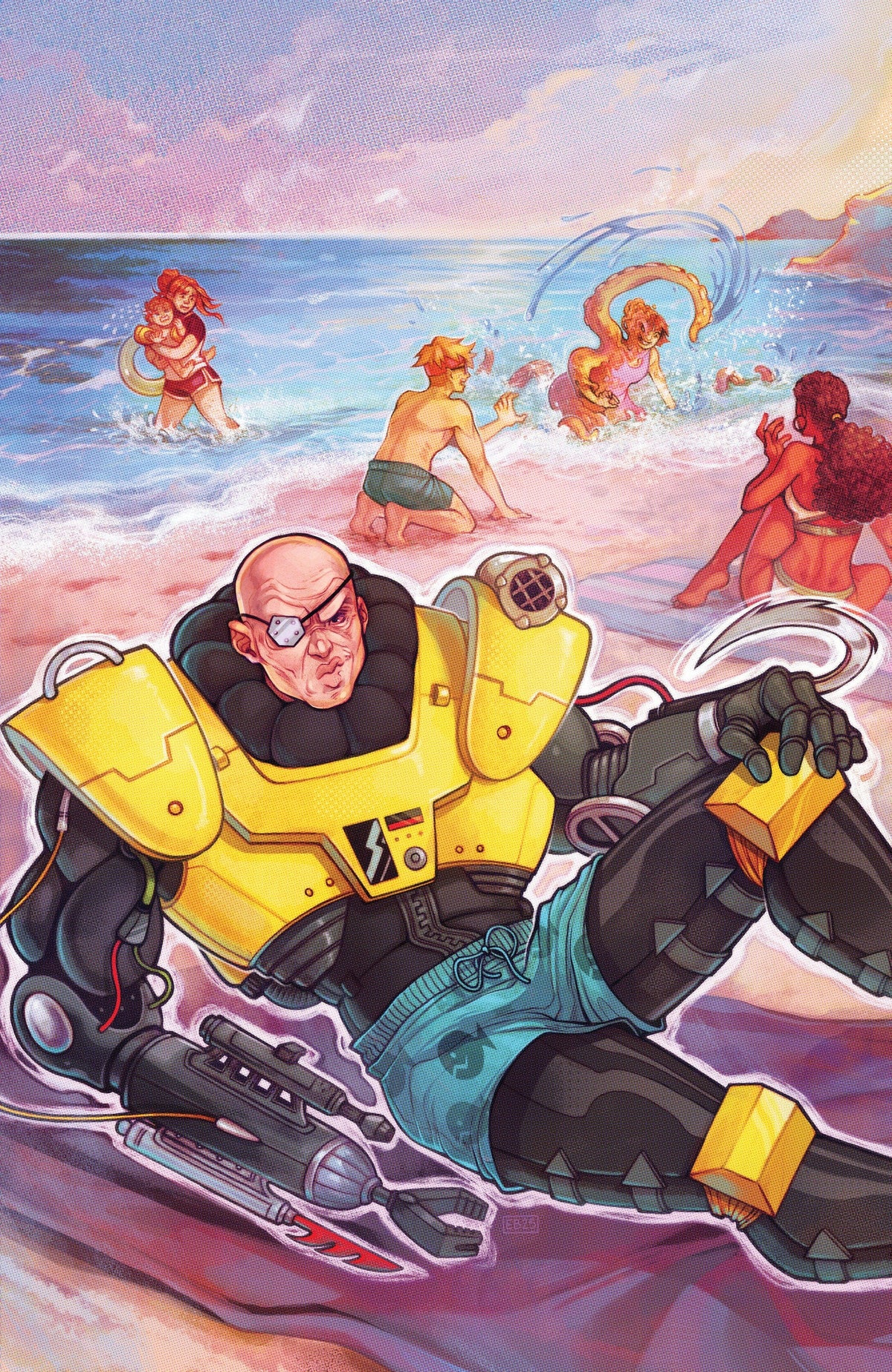 IDW Publishing Comic Books > Incentives Street Sharks #5 1:10 INCV Variant RI (Beals Full Art) 82771403460800541 PRH-82771403460800541