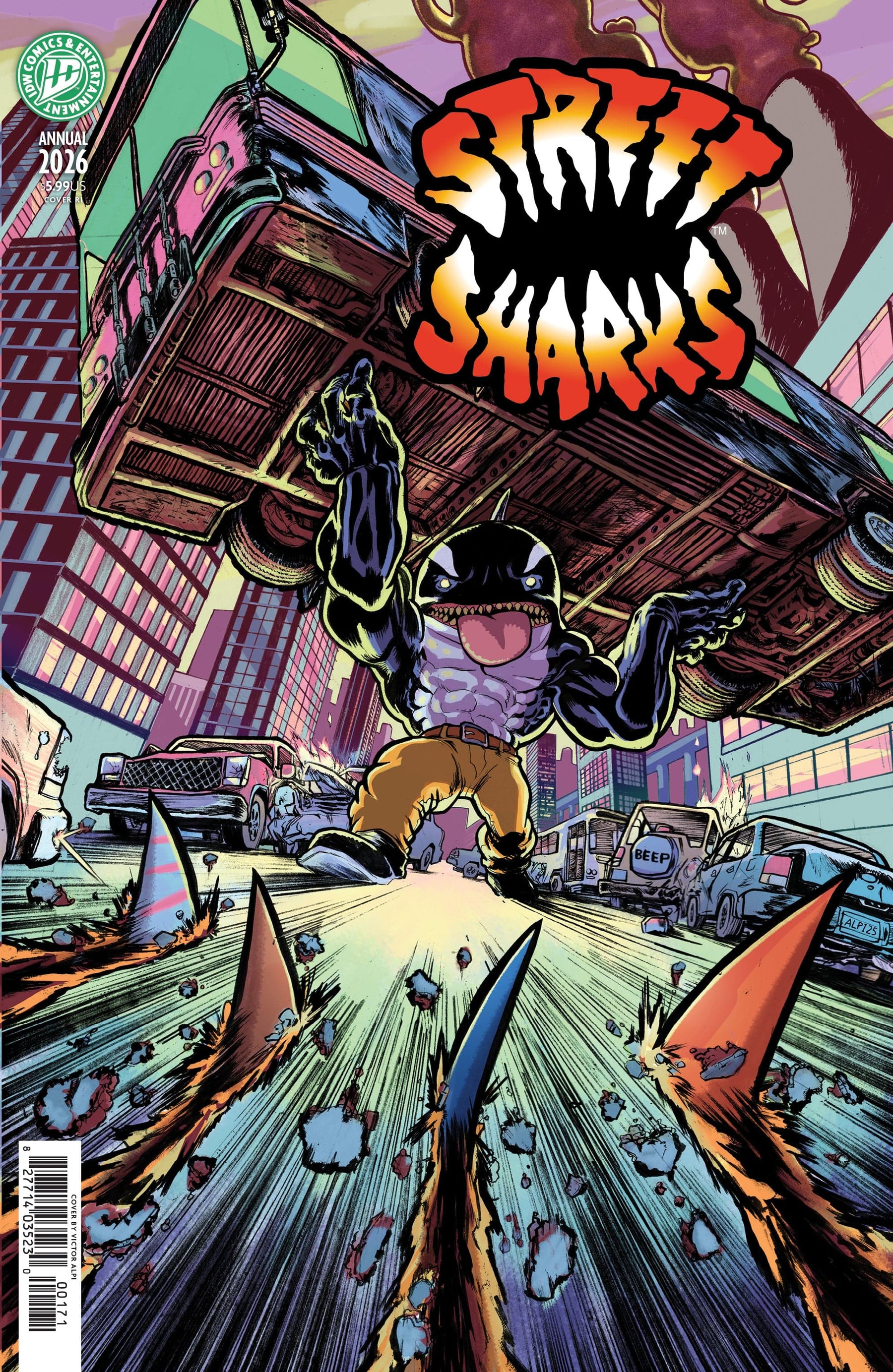 IDW Publishing Comic Books > Incentives Street Sharks: Annual 2026 1:50 Variant RI (Alpi) 82771403523000171 PRH-82771403523000171