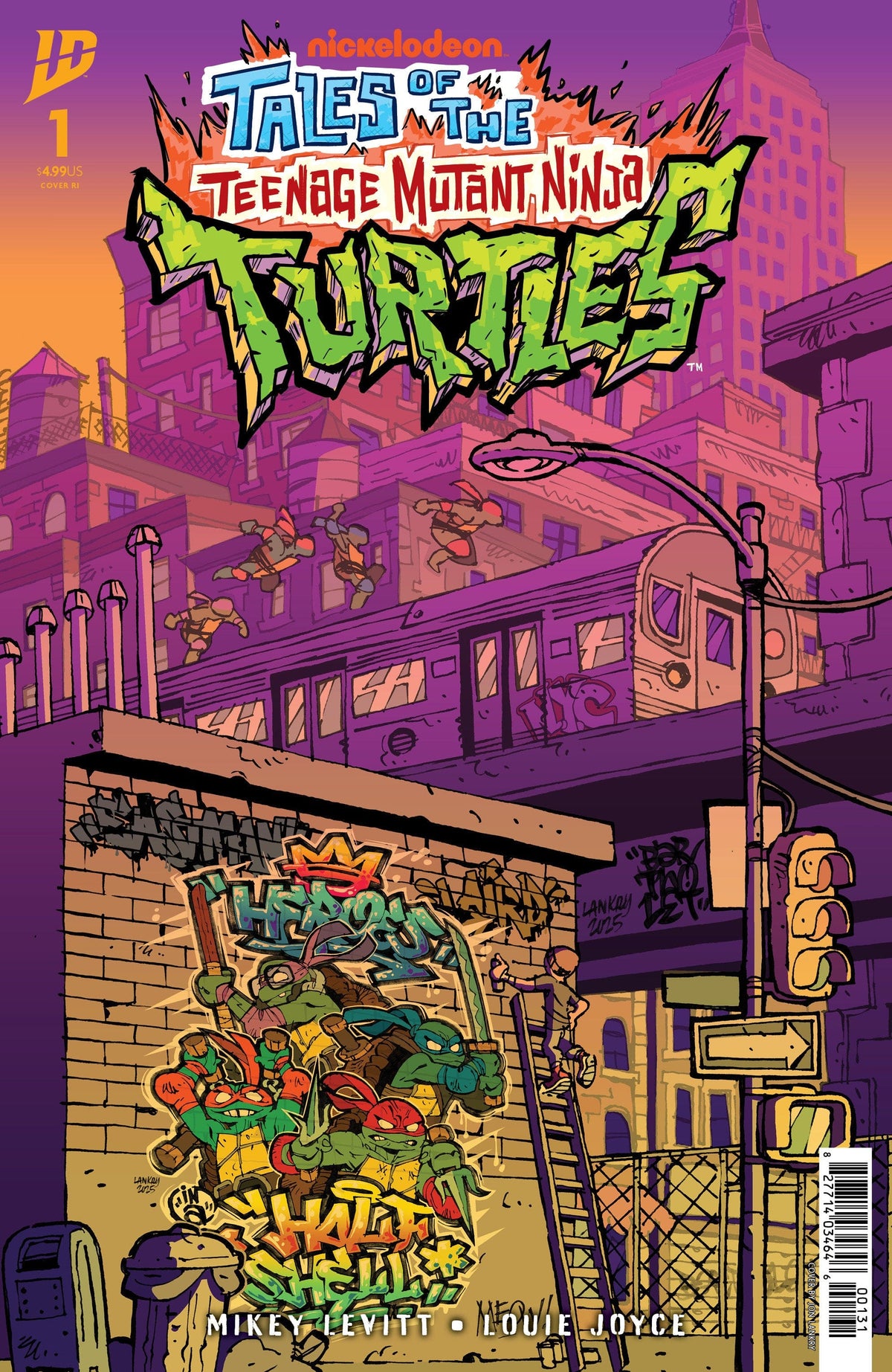 IDW Publishing Comic Books > Incentives Tales of the Teenage Mutant Ninja Turtles #1 1:25 INCV Variant (Lankry) 82771403464600131 PRH-82771403464600131
