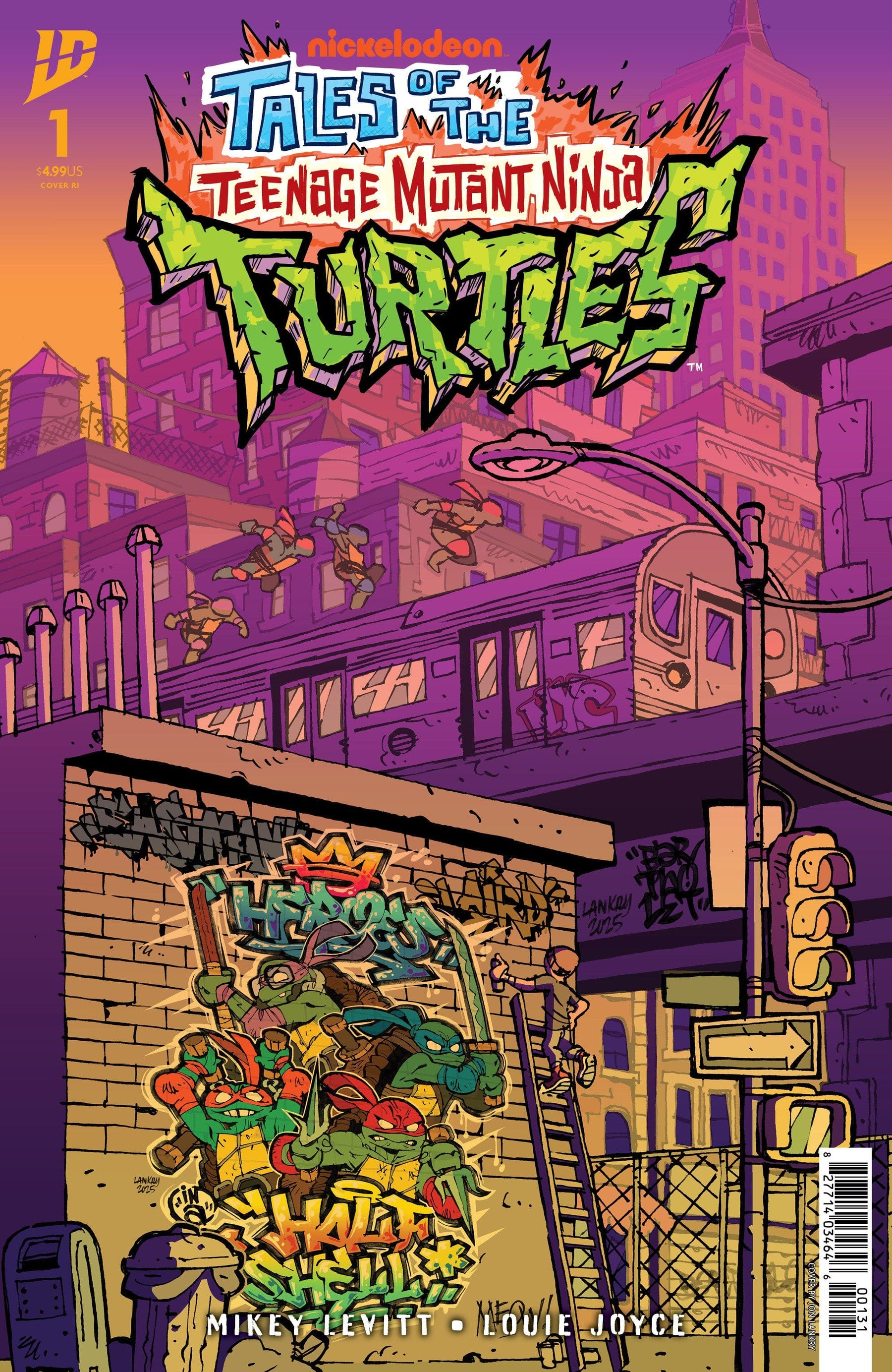 Tales of the Teenage Mutant Ninja Turtles #1 1:25 INCV Variant (Lankry)