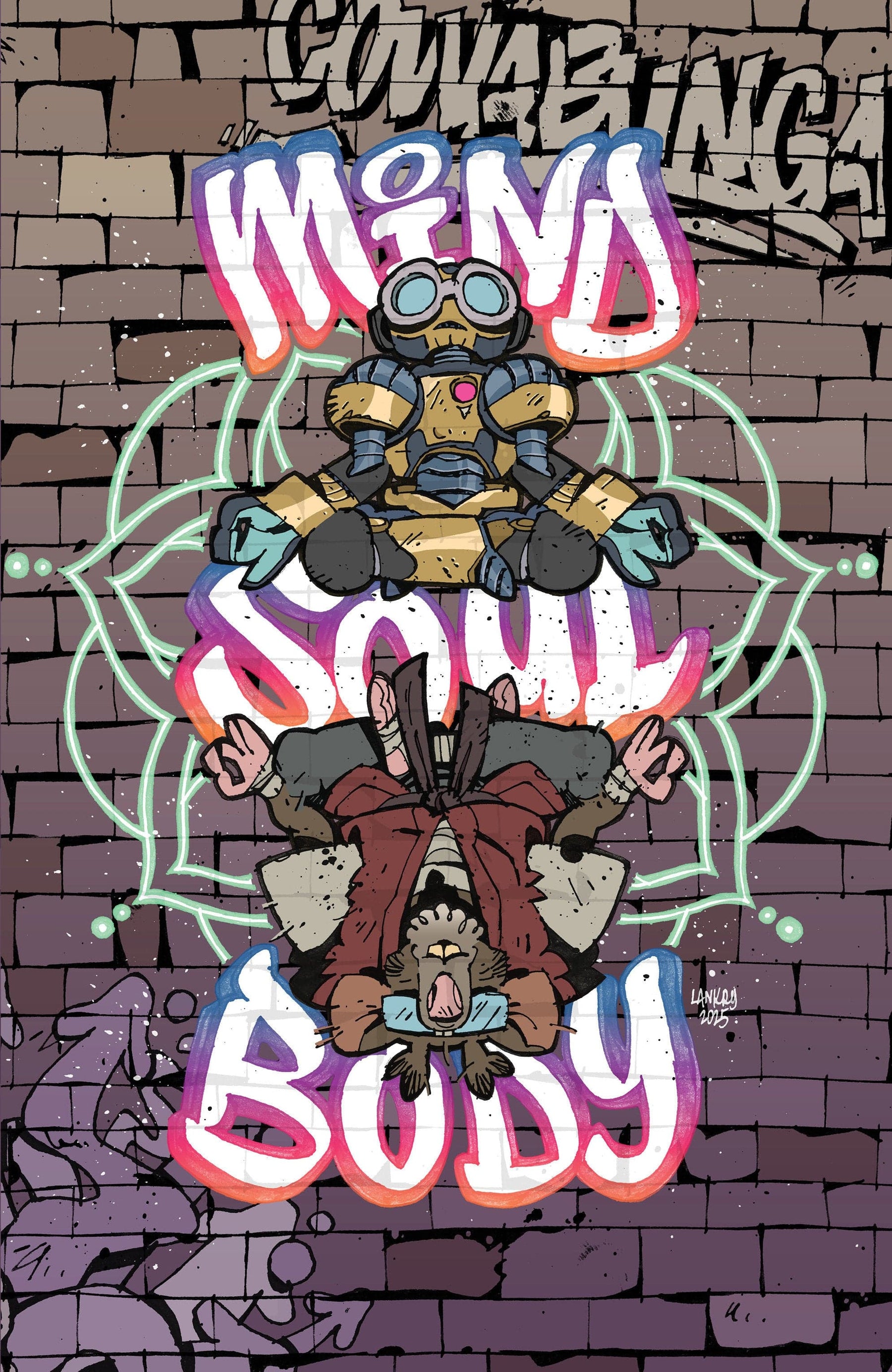 Tales of the Teenage Mutant Ninja Turtles #6 1:25 INCV Variant RI (Lankry Mural Full Art)