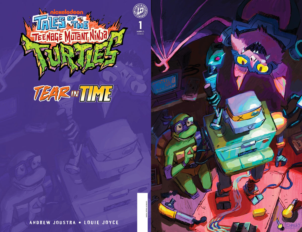 IDW Publishing Comic Books > Incentives Tales of the Teenage Mutant Ninja Turtles: Tear in Time #1 1:10 INCV Variant RI (Chalky Wong Hobby Set Full Art) (Release Date: 12/16/2026) 82771403622000131 PRH-82771403622000131