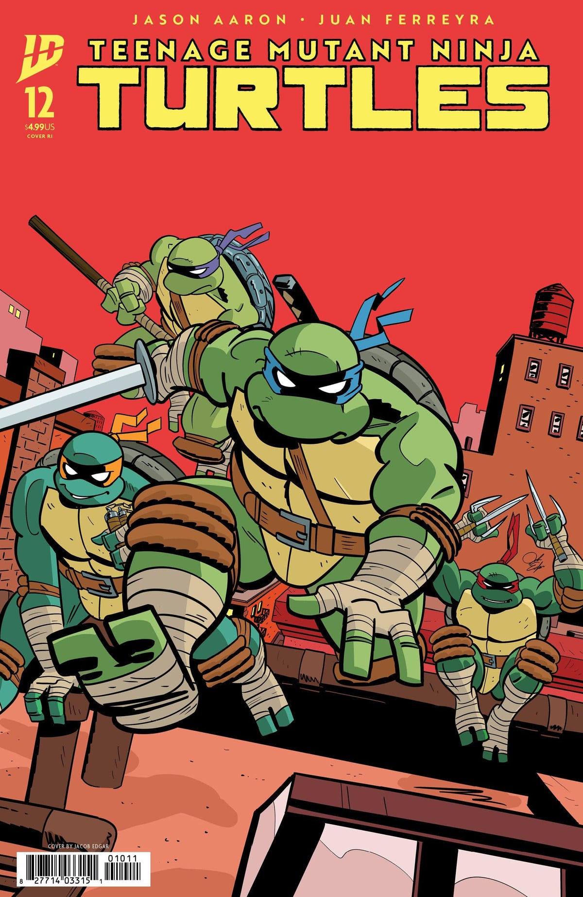 IDW Publishing Comic Books > Incentives Teenage Mutant Ninja Turtles #12 1:25 INCV Variant RI (Edgar) 82771403315101271 PRH-82771403315101271