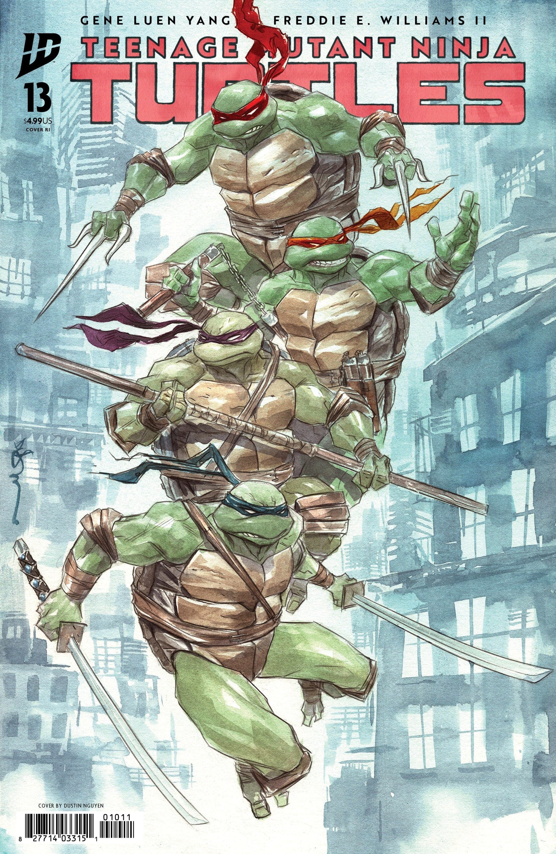 Teenage Mutant Ninja Turtles #13 1:100 INCV Variant (Nguyen)