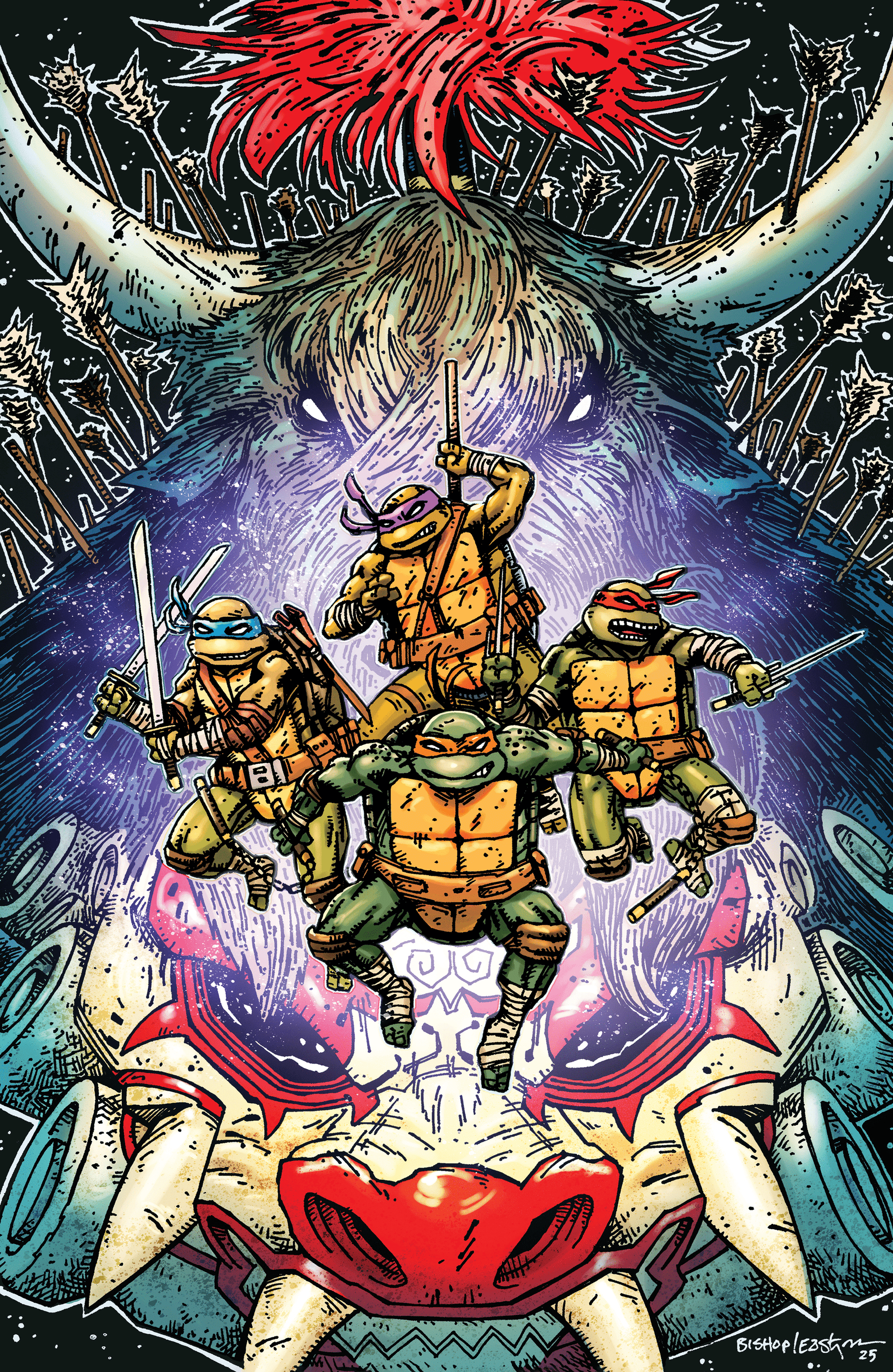 Teenage Mutant Ninja Turtles #13 1:25 INCV Variant (Eastman Full Art)