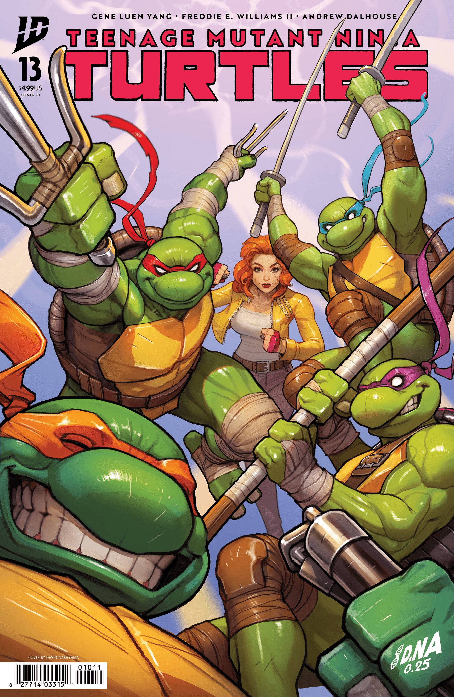 Teenage Mutant Ninja Turtles #13 1:250 INCV Variant (Nakayama)