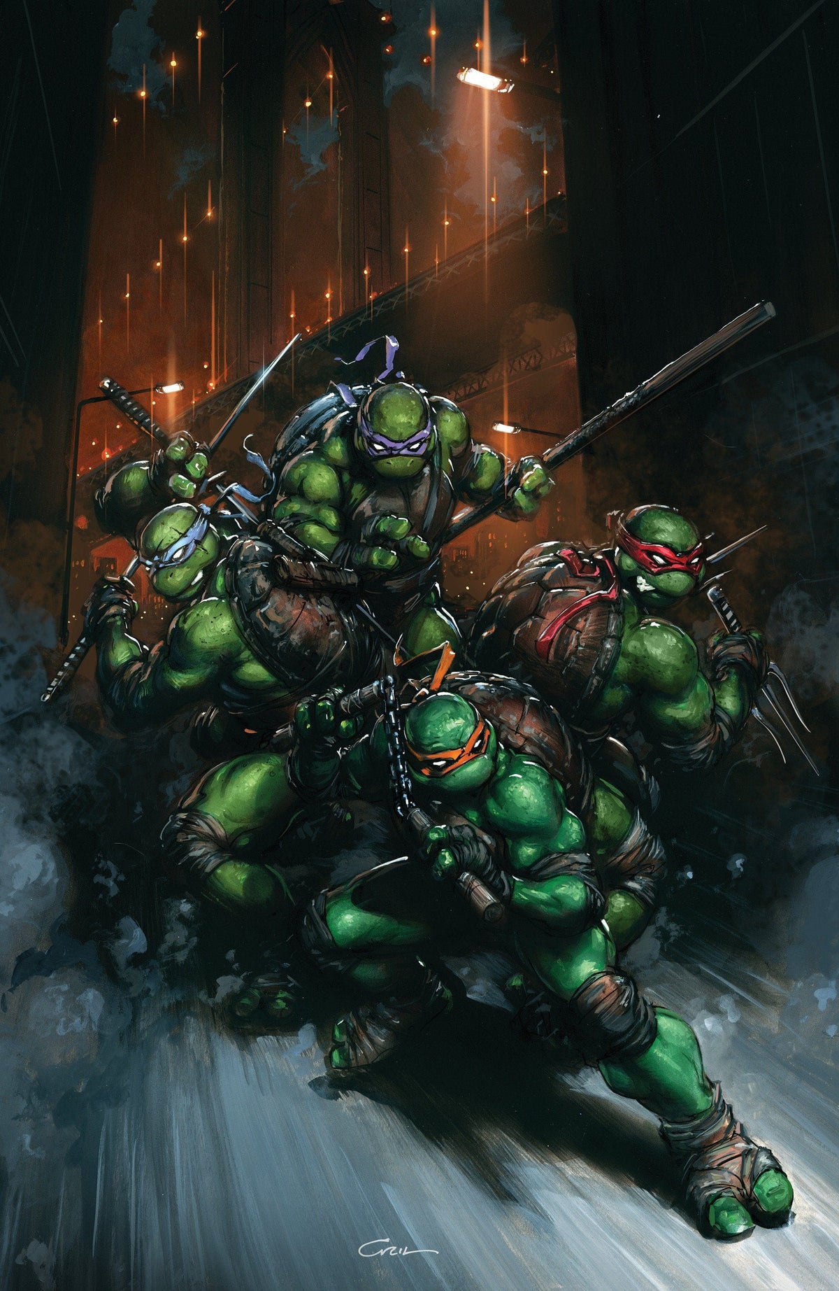 IDW Publishing Comic Books > Incentives Teenage Mutant Ninja Turtles #13 1:50 INCV Variant (Crain Full Art) 82771403315101381 PRH-82771403315101381