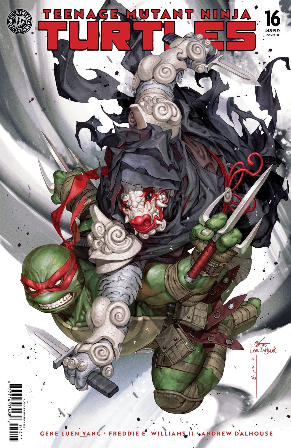 IDW Publishing Comic Books > Incentives Teenage Mutant Ninja Turtles #16 1:50 INCV Variant RI (Lee) 82771403315101661 PRH-82771403315101661