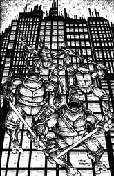 IDW Publishing Comic Books > Incentives Teenage Mutant Ninja Turtles #20: 300th Issue Special 1:25 INCV Varian RI (Eastman & Laird Full Art B&W) 82771403315102081 PRH-82771403315102081