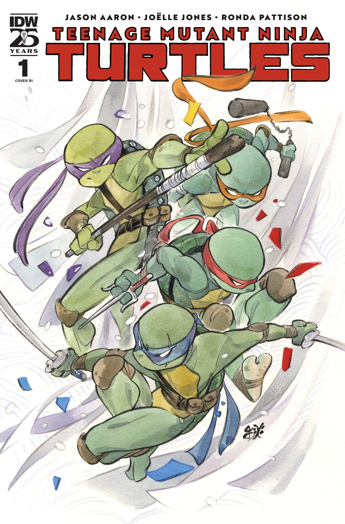 Teenage Mutant Ninja Turtles (2024) #1 1:100 INCV Variant (Momoko)