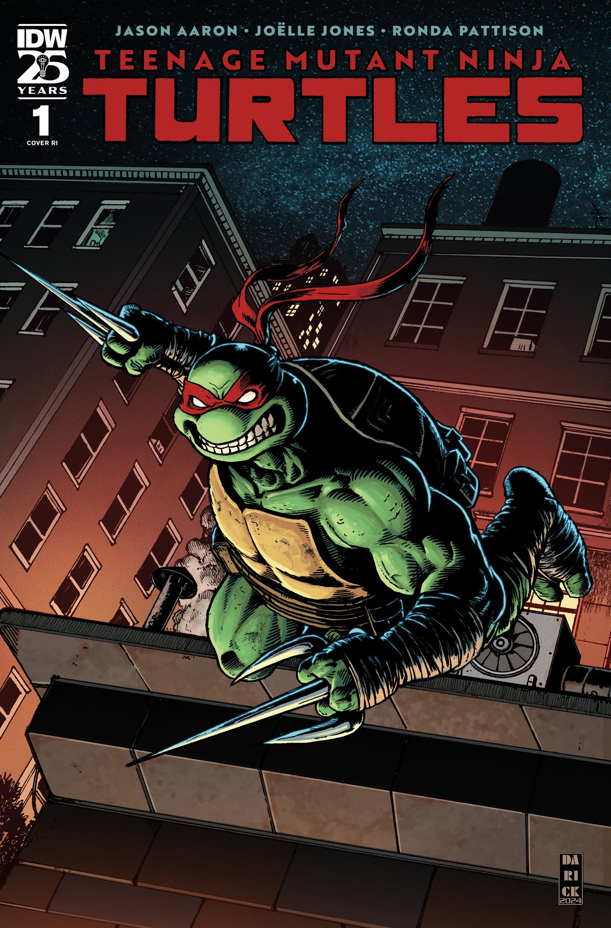 Teenage Mutant Ninja Turtles (2024) #1 1:50 INCV Variant (Robertson)