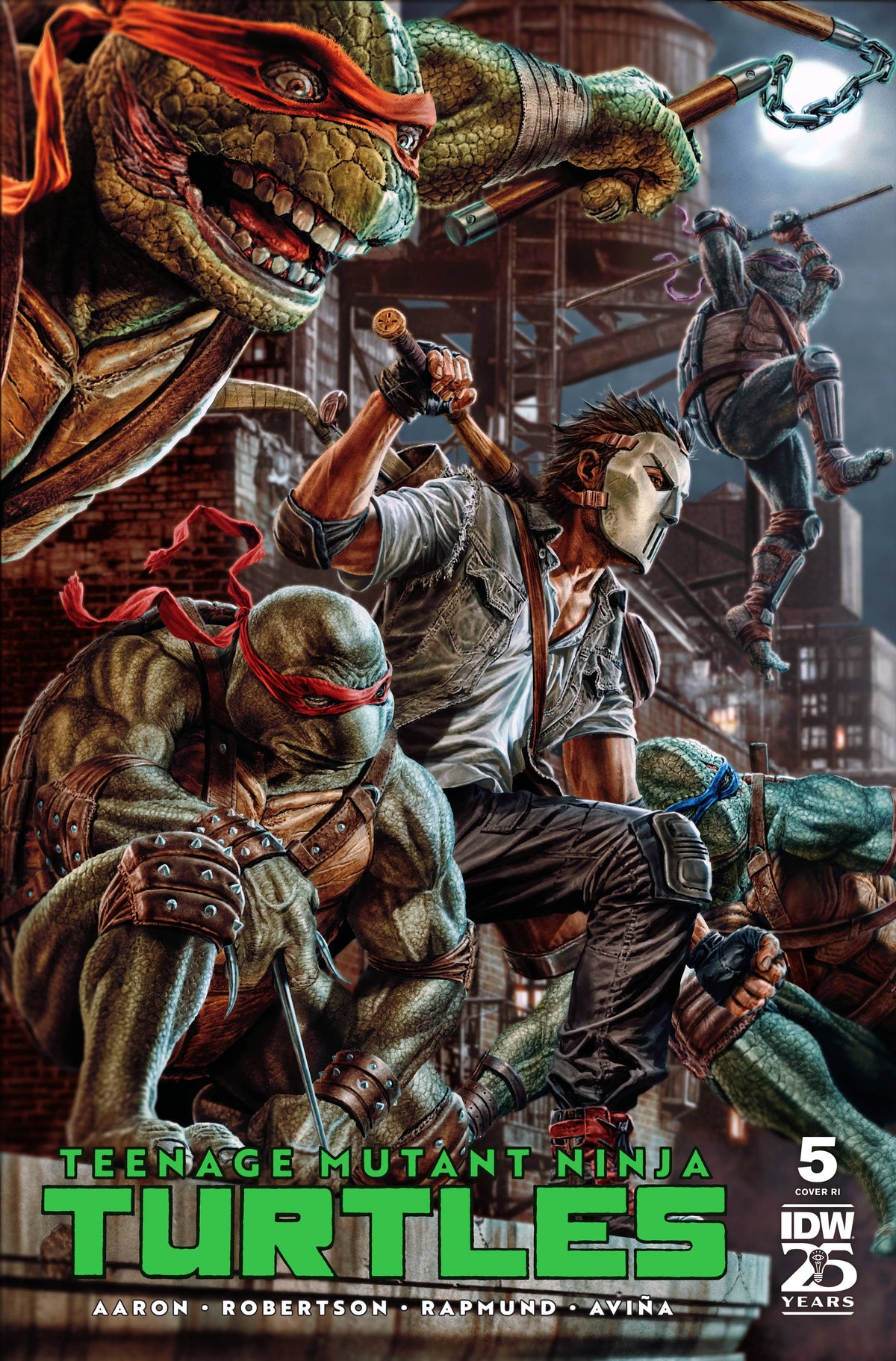 IDW Publishing Comic Books > Incentives Teenage Mutant Ninja Turtles (2024) #5 Variant RI 1:75 INCV (Bermejo) 82771403315100581 PRH-82771403315100581