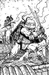 IDW Publishing Comic Books > Incentives Teenage Mutant Ninja Turtles #21 1:10 INCV Variant RI (Eastman & Bishop B&W Full Art) (Release Date: 08/19/2026) 82771403315102151 PRH-82771403315102151