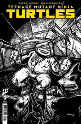 IDW Publishing Comic Books > Incentives Teenage Mutant Ninja Turtles #9 1:10 INCV Variant RI (Eastman B&W) 82771403315100941 PRH-82771403315100941