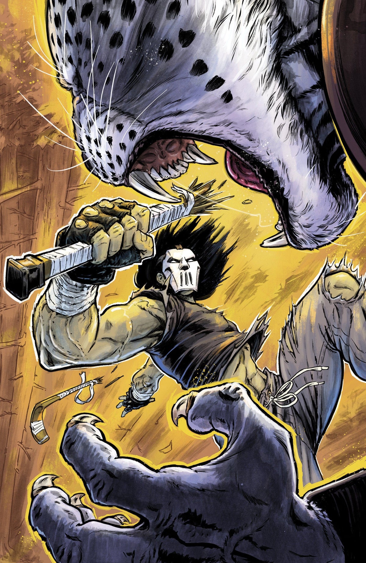 IDW Publishing Comic Books > Incentives Teenage Mutant Ninja Turtles: Casey Jones #6 1:25 INCV Variant RI (Galusha Full Art) 82771403463900631 PRH-82771403463900631