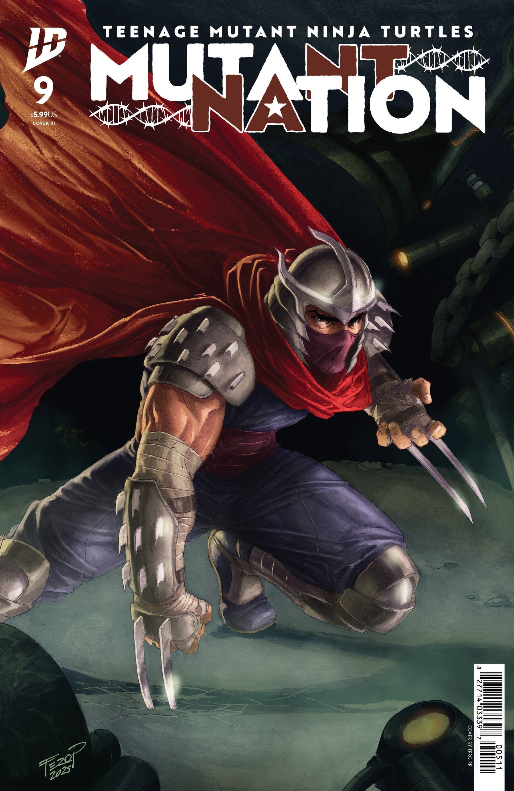 Teenage Mutant Ninja Turtles: Mutant Nation #9 1:10 INCV Variant RI (Pe)