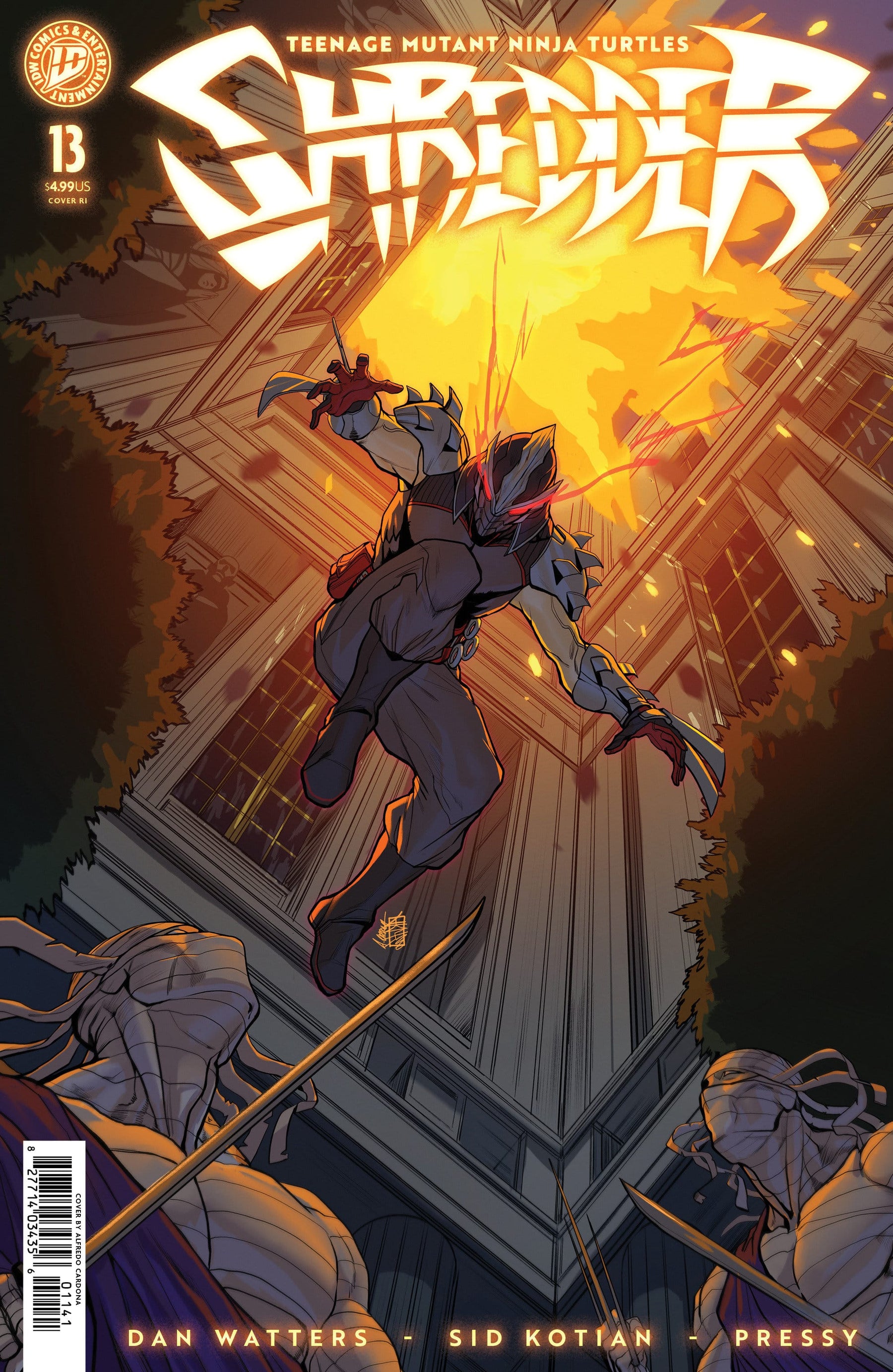 Teenage Mutant Ninja Turtles: Shredder #13 1:10 INCV Variant RI (Cardona) (Release Date: 10/28/2026)