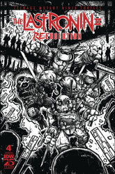 IDW Publishing Comic Books > Incentives Teenage Mutant Ninja Turtles: The Last Ronin II--Re-Evolution #4 Variant RI 1:100 INCV (Eastman B&W) 82771403180500471 PRH-82771403180500471