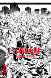 IDW Publishing Comic Books > Incentives Teenage Mutant Ninja Turtles: The Last Ronin II-Re-Evolution #5 Variant RI 1:75 INCV (Escorzas B&W) 82771403180500561 PRH-82771403180500561
