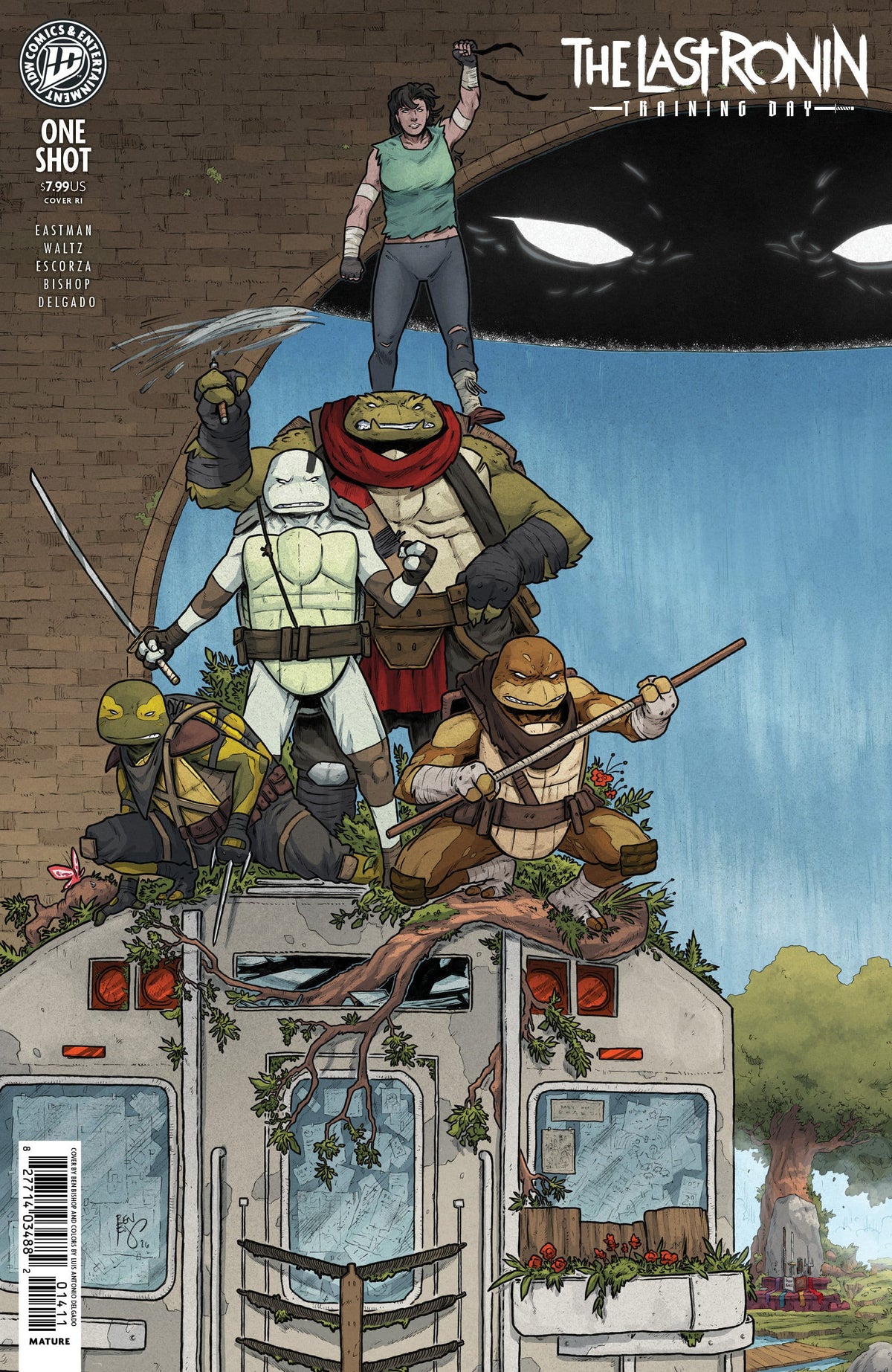 IDW Publishing Comic Books > Incentives Teenage Mutant Ninja Turtles: The Last Ronin--Training Day 1:15 INCV Varian RI (Bishop) 82771403551300141 PRH-82771403551300141