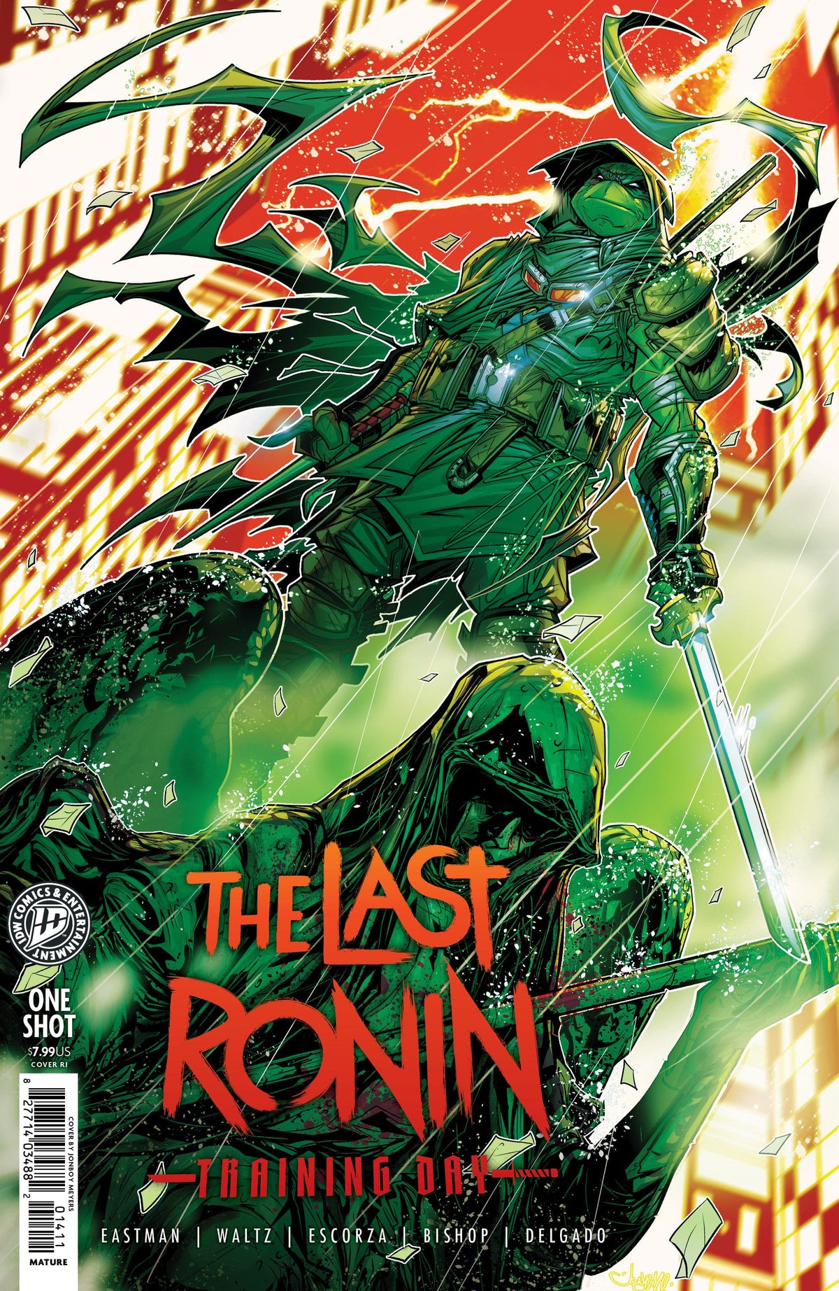 IDW Publishing Comic Books > Incentives Teenage Mutant Ninja Turtles: The Last Ronin--Training Day 1:25 INCV Varian RI (Meyers) 82771403551300151 PRH-82771403551300151