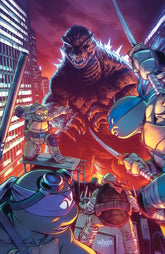 IDW Publishing Comic Books > Incentives Teenage Mutant Ninja Turtles x Godzilla #2 1:25 INCV (Santolouco Full Art) 82771403482000241 PRH-82771403463900331