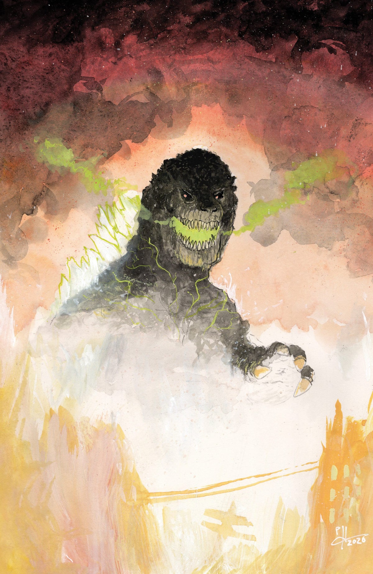 IDW Publishing Comic Books > Incentives The Horror of Godzilla [Kai-Sei Era] #1 1:25 INCV Varian RI (Horvath Full Art) 82771403545200151 PRH-82771403545200151
