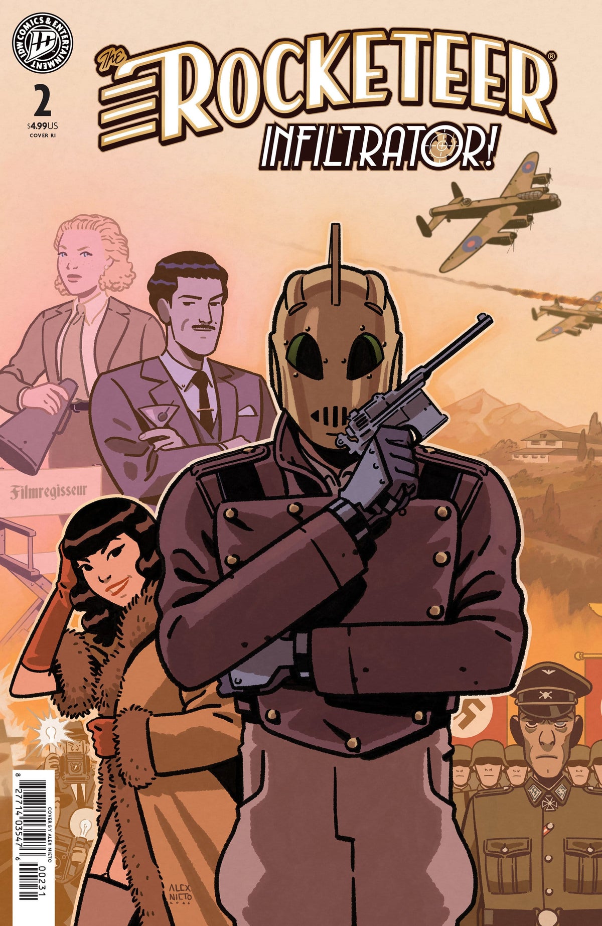 IDW Publishing Comic Books > Incentives The Rocketeer: Infiltrator! #2 1:10 INCV Variant RI (Nieto) (Release Date: 08/26/2026) 82771403547600231 PRH-82771403547600231