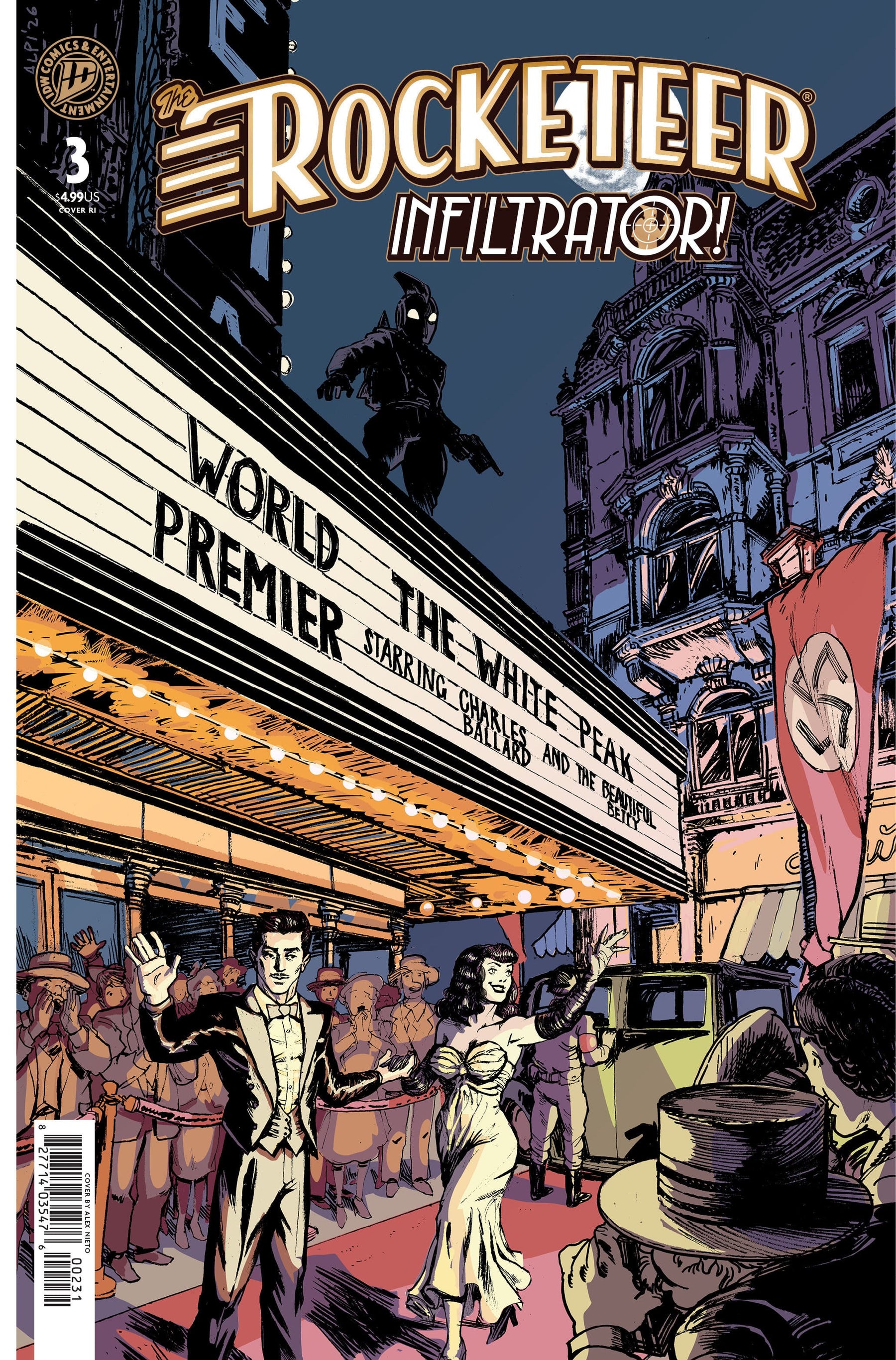 The Rocketeer: Infiltrator! #3 1:10 INCV Variant RI (Alpi) (Release Date: 09/23/2026)