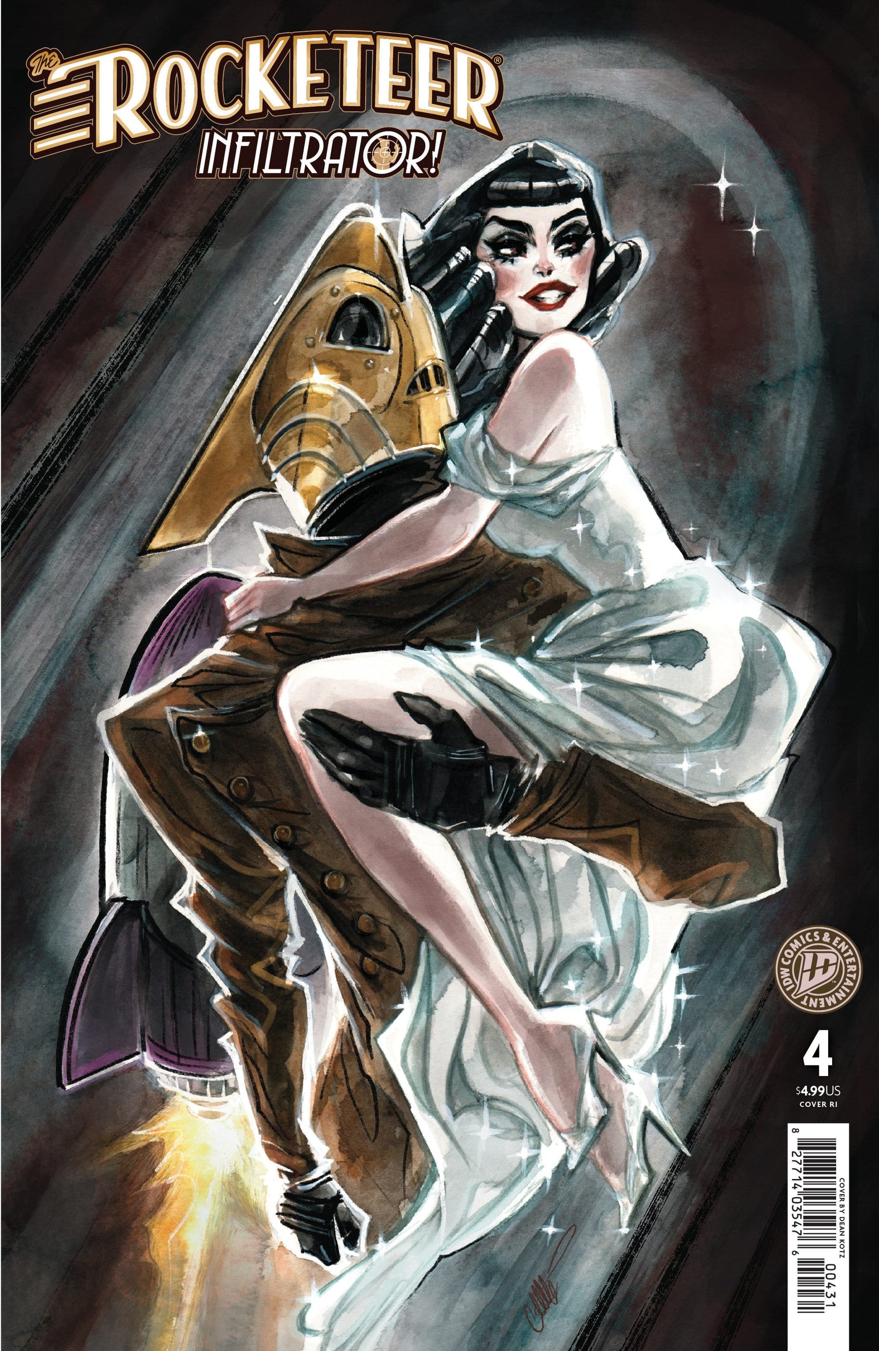 The Rocketeer: Infiltrator! #4 1:10 INCV Variant RI (Wyzgala) (Release Date: 10/28/2026)