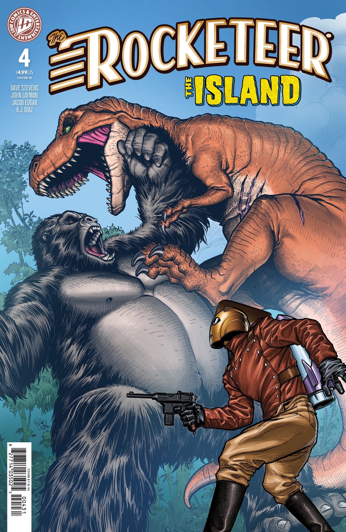 IDW Publishing Comic Books > Incentives The Rocketeer: The Island #4 1:10 INCV Variant RI (Su) 82771403502500431 PRH-82771403502500431