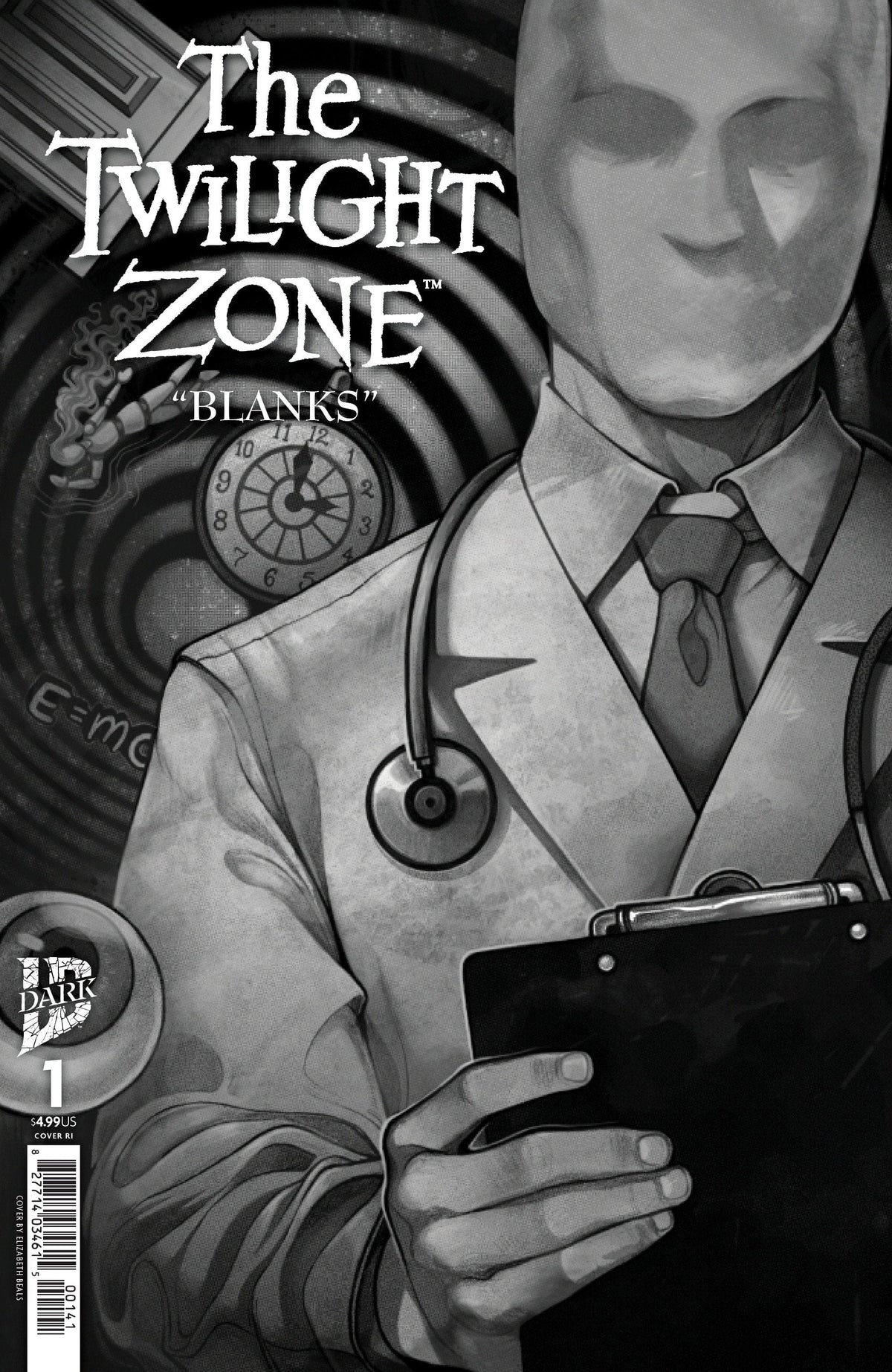 IDW Publishing Comic Books > Incentives The Twilight Zone #1 1:25 INCV Variant RI (Beals) 82771403461500141 PRH-82771403461500141