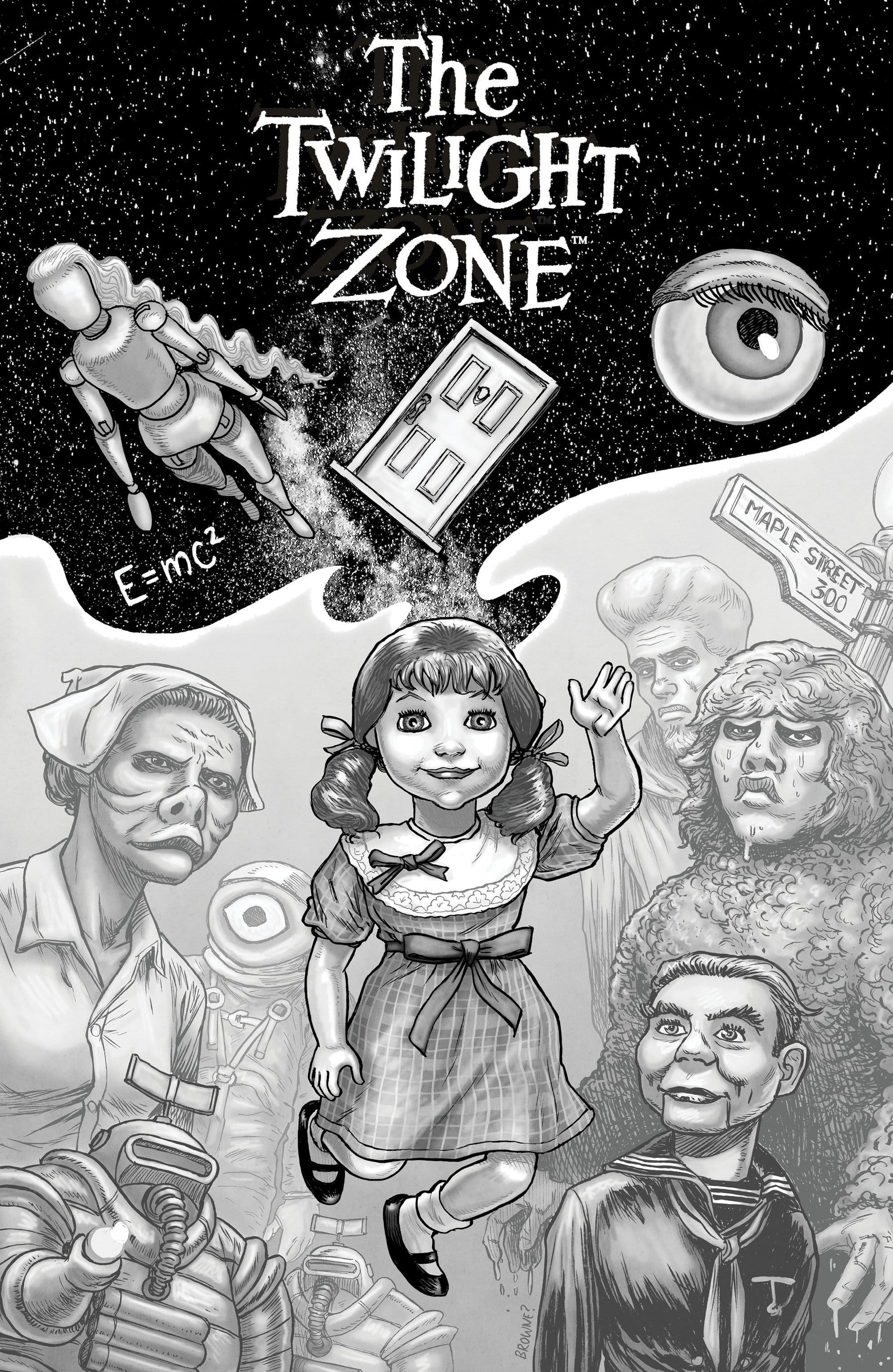 The Twilight Zone #10 1:10 INCV Variant RI (Browne) (Release Date: 08/12/2026)